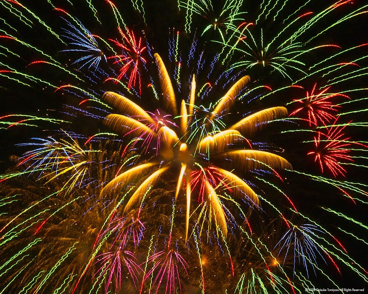 Japanese Fireworks Wallpapers