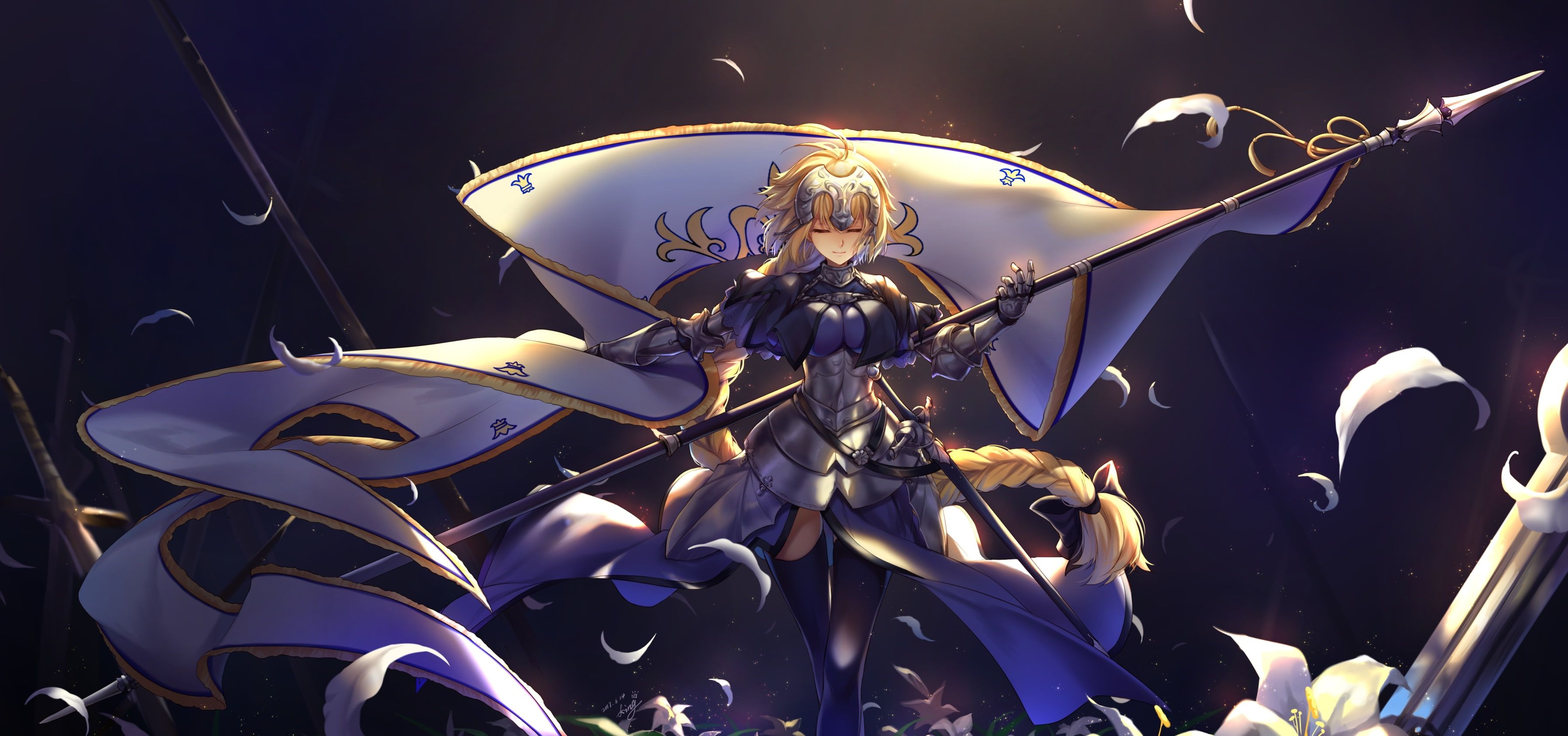 Jeanne D'Arc In Armor Wallpapers