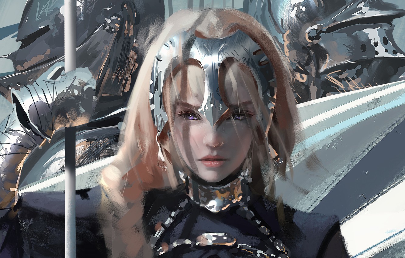 Jeanne D'Arc In Armor Wallpapers