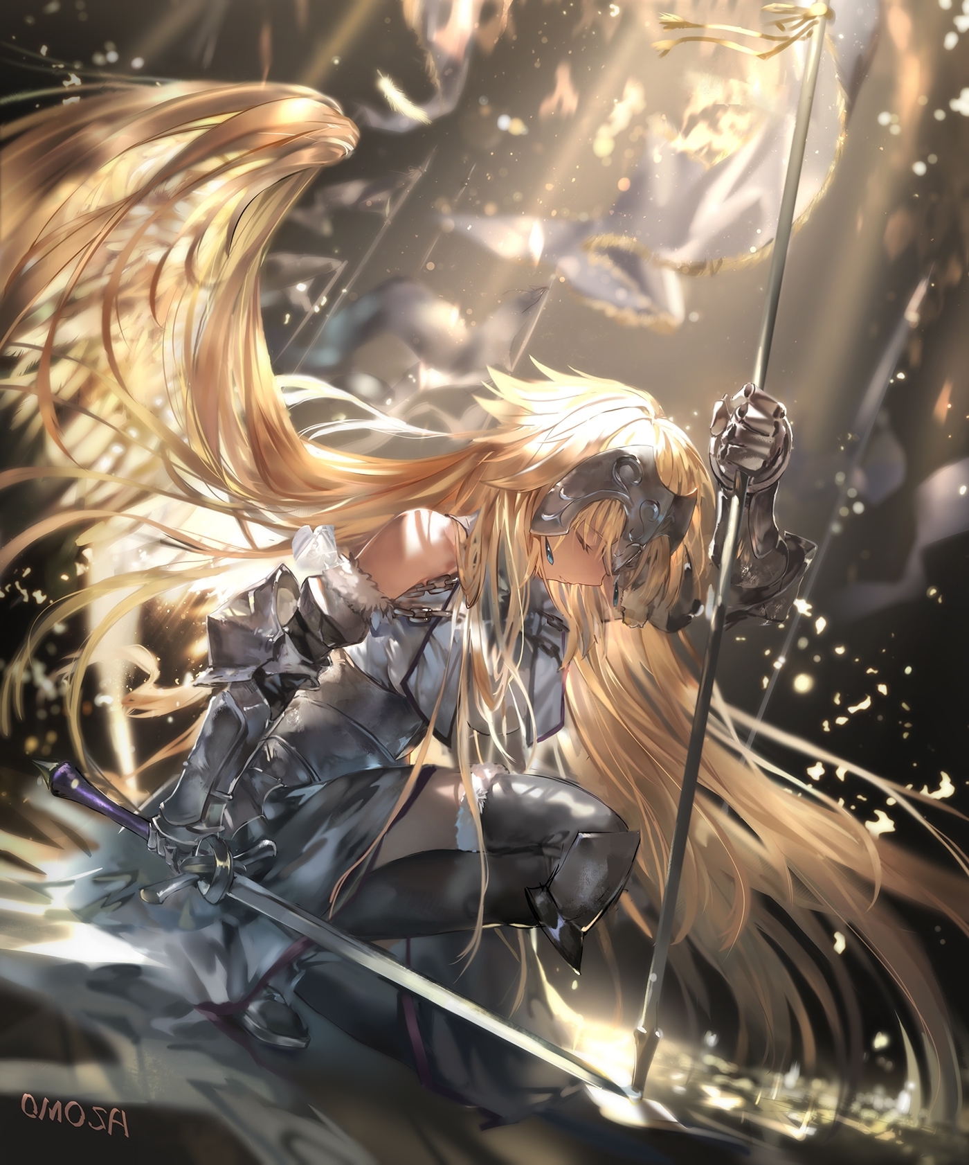 Jeanne D'Arc In Armor Wallpapers