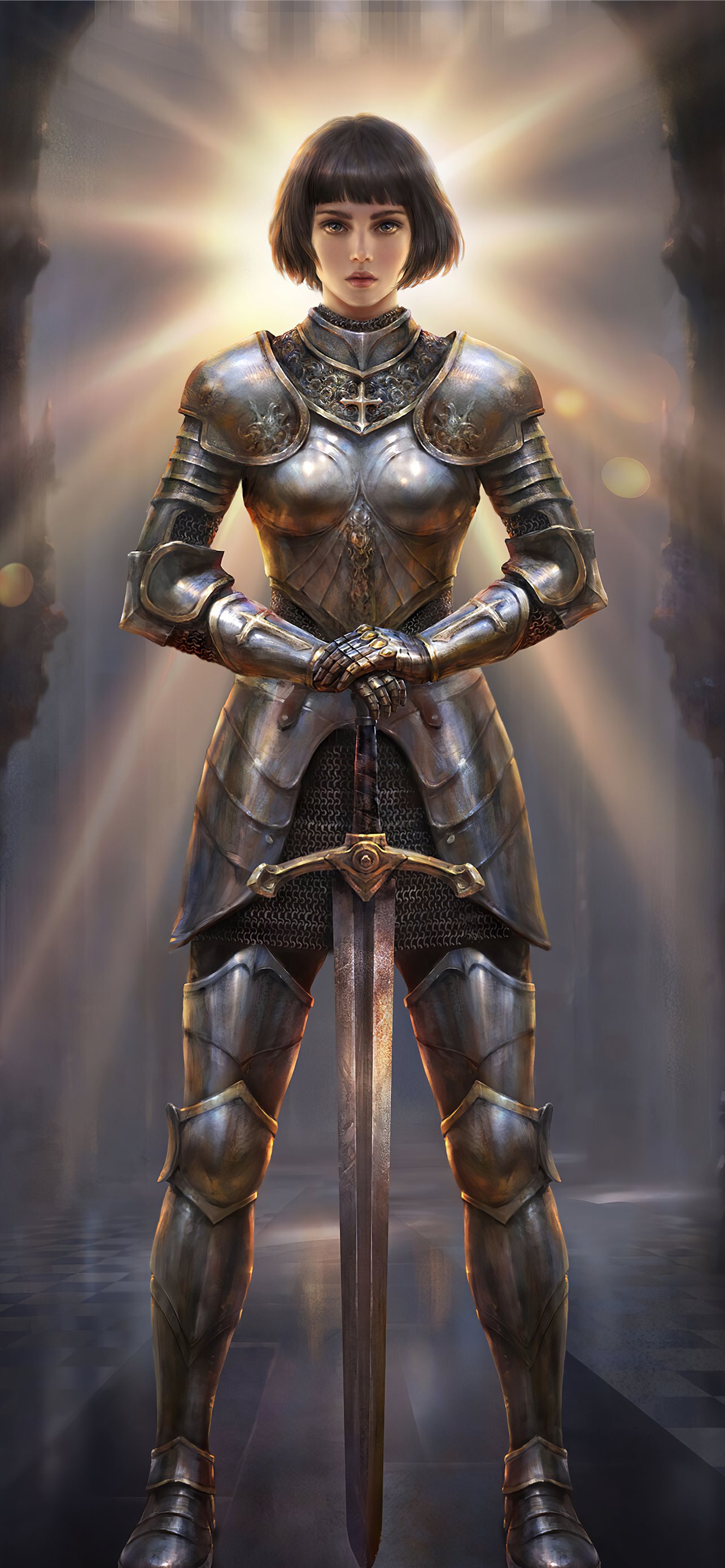 Jeanne D'Arc In Armor Wallpapers