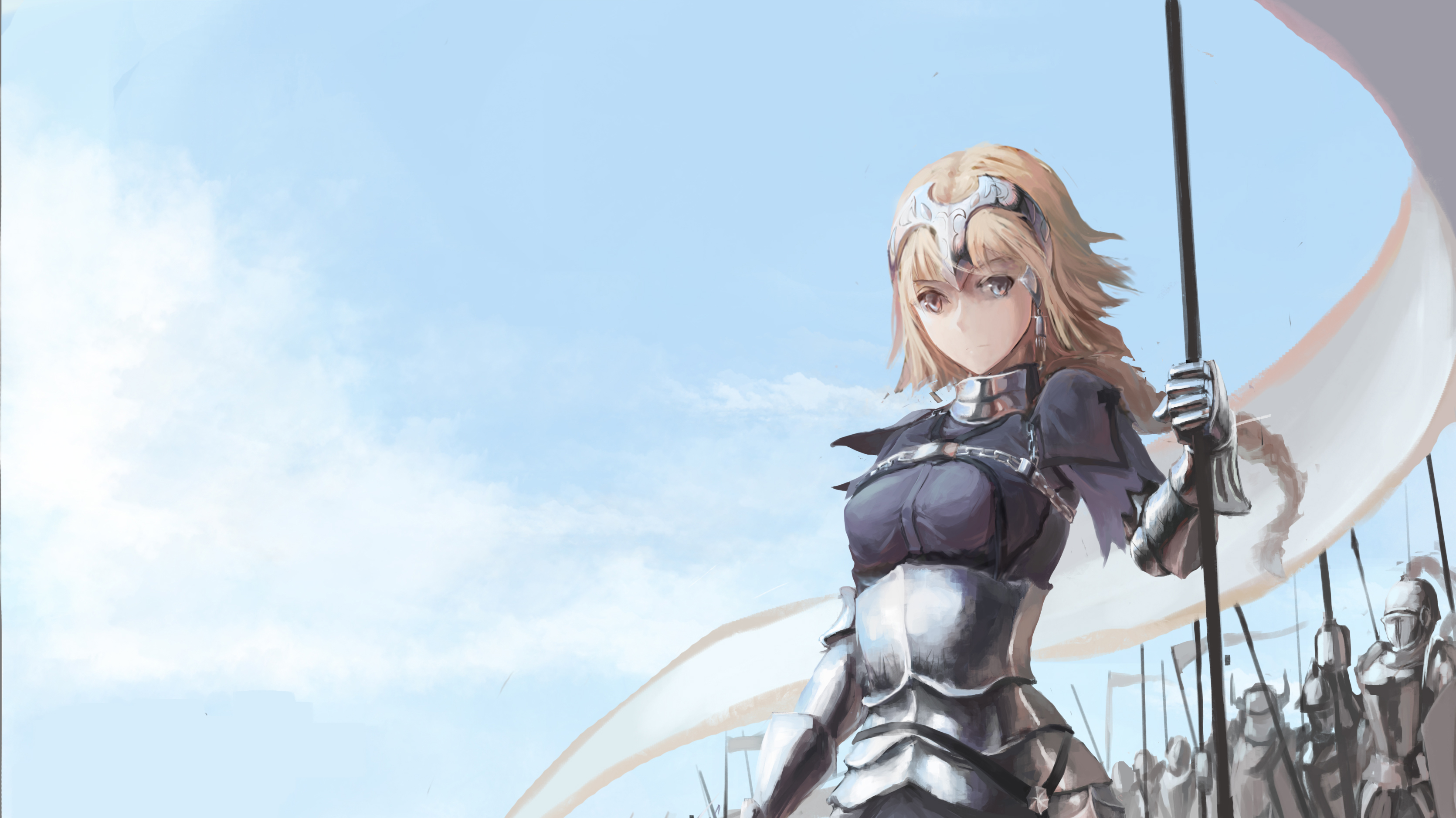 Jeanne D'Arc In Armor Wallpapers