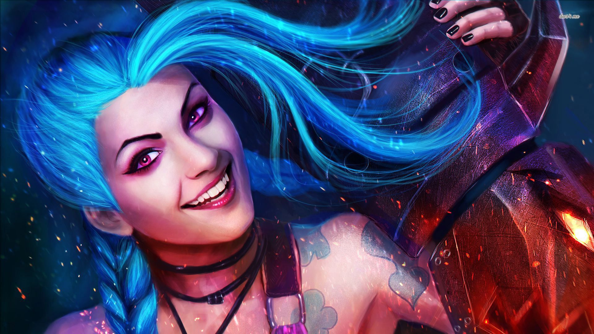 Jinx-League-Of-Legends-2017-Qo.Jpg (2250Г—1280) Wallpapers