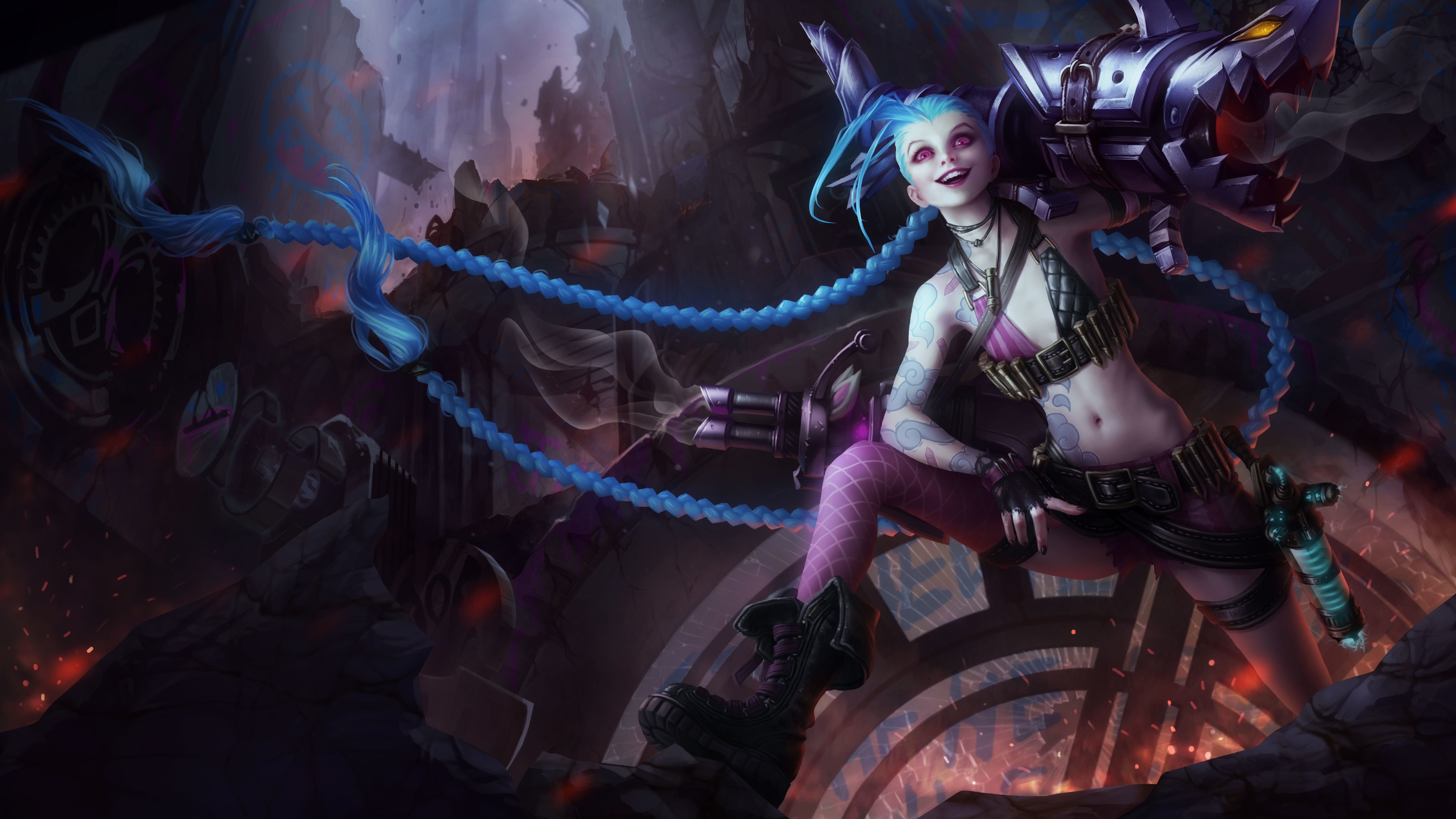 Jinx-League-Of-Legends-2017-Qo.Jpg (2250Г—1280) Wallpapers