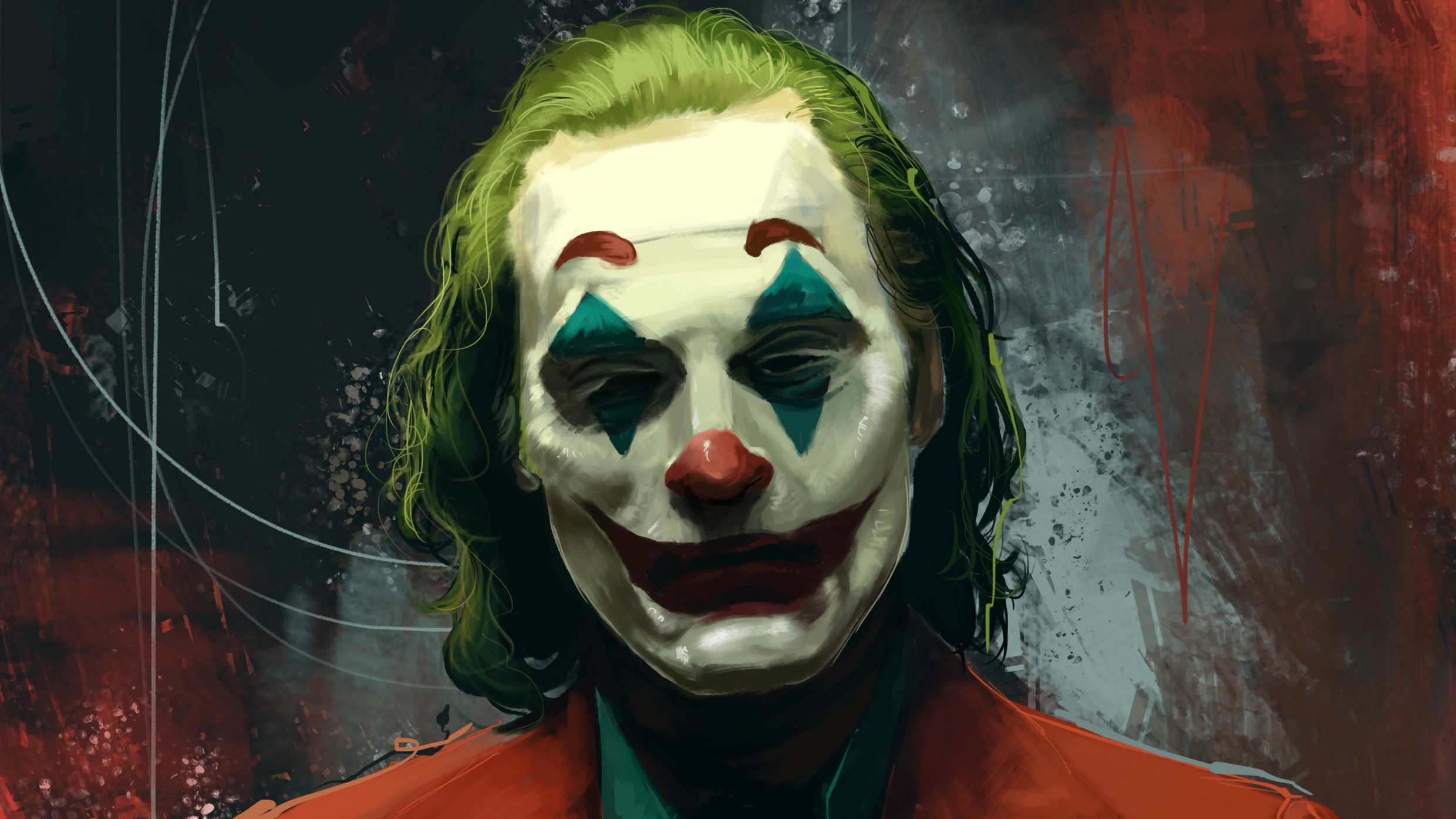 Joaquin Phoenix Joker Artistic Wallpapers