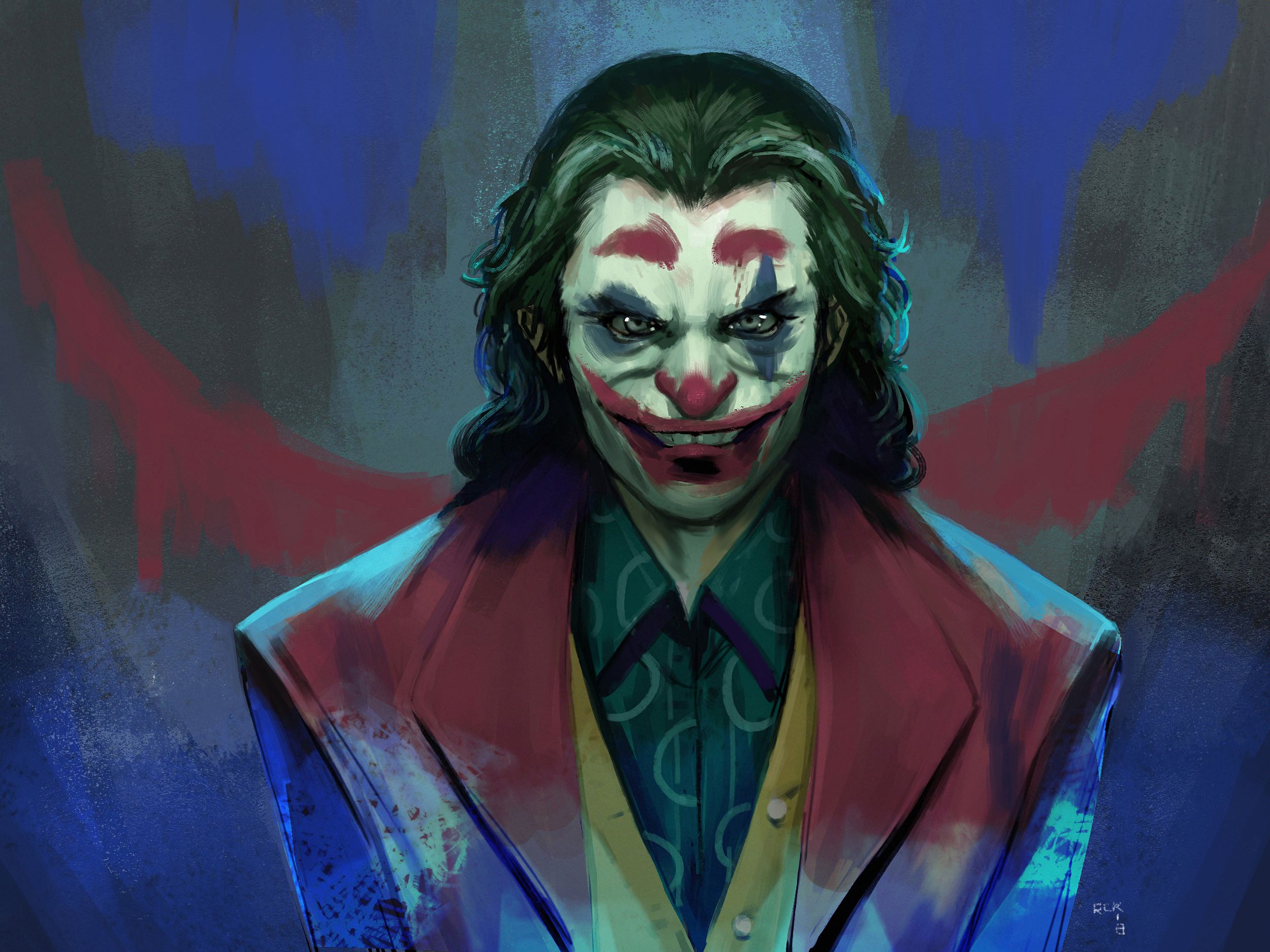 Joaquin Phoenix Joker Artistic Wallpapers