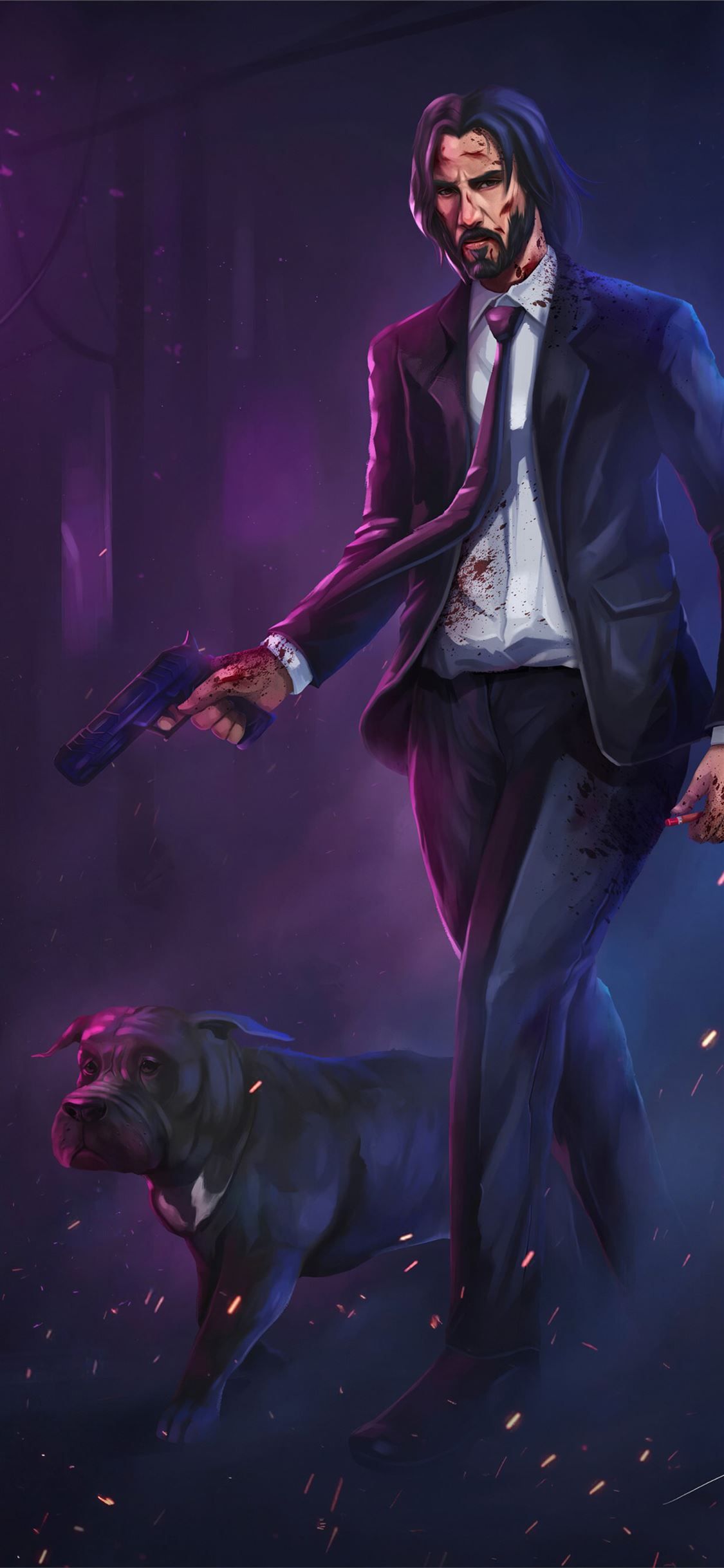 John Wick Art Wallpapers