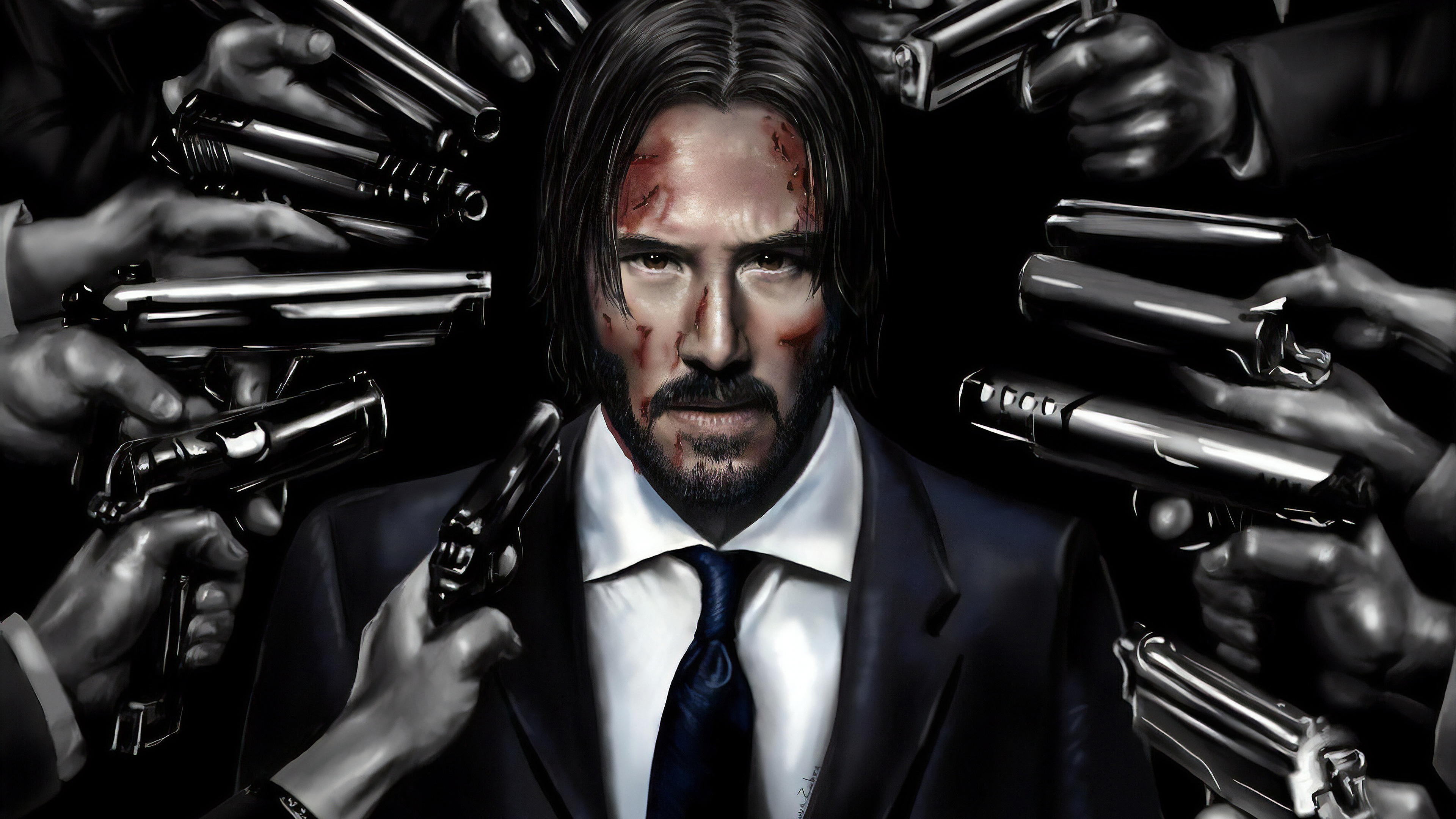 John Wick Art Wallpapers