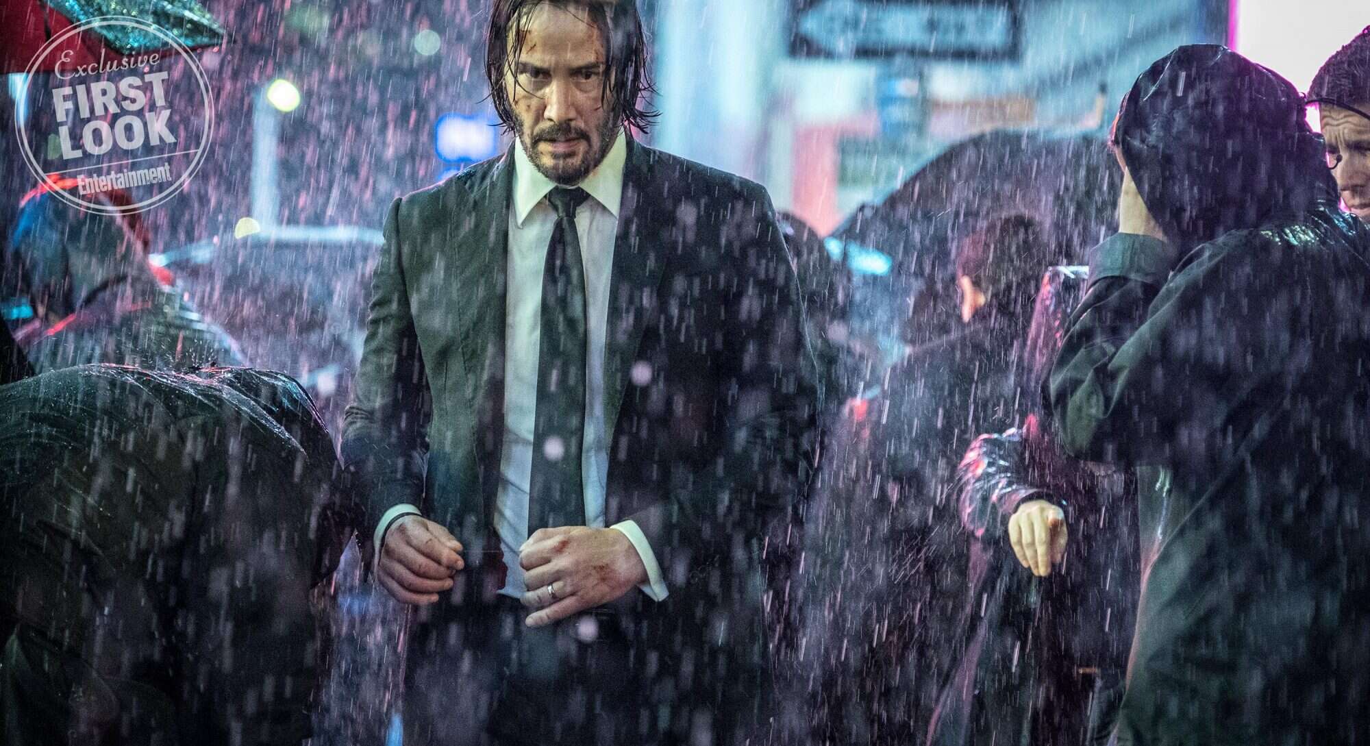 John Wick As Keanu Reeves And Dog Wallpapers