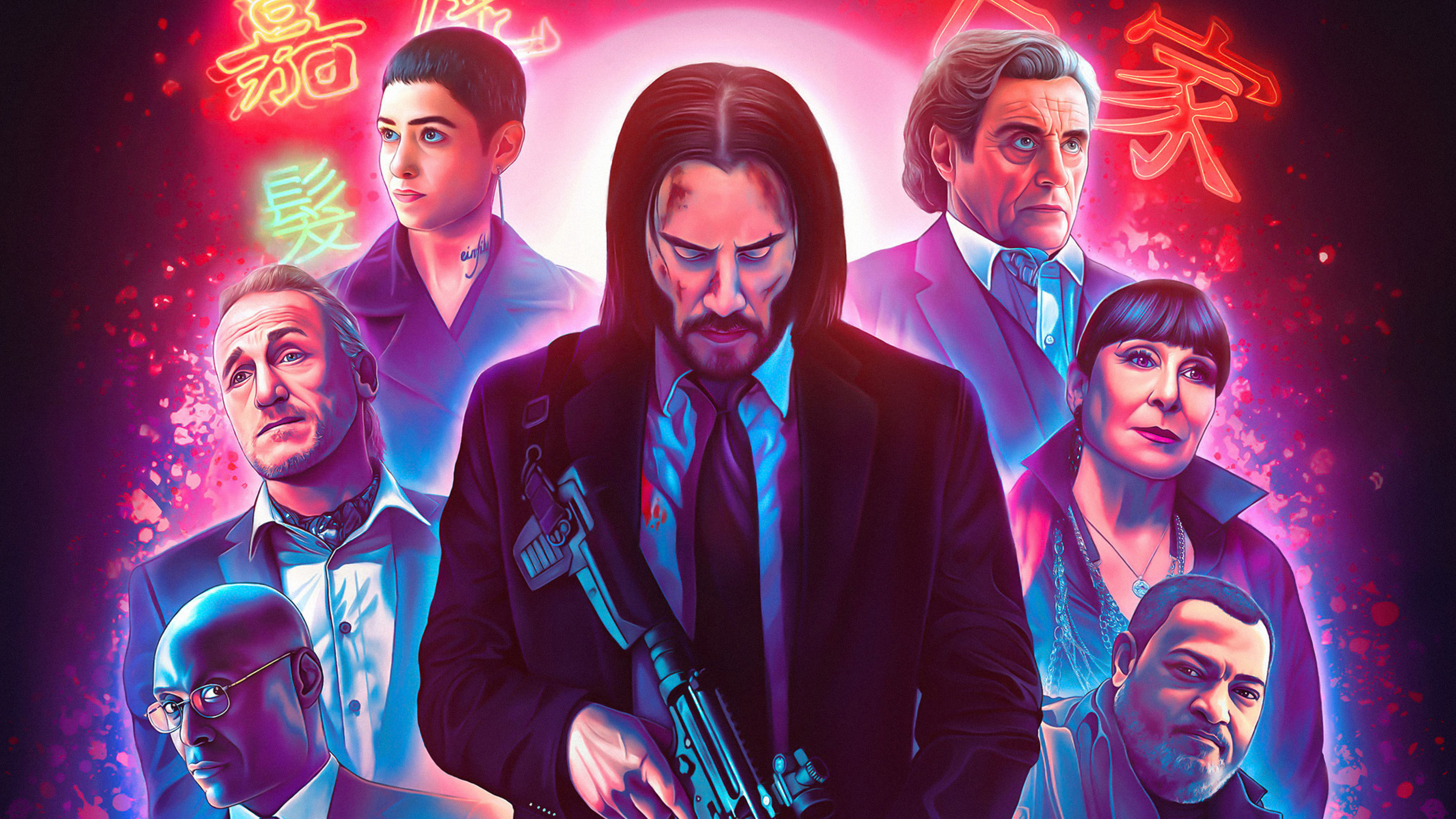 John Wick Cyberpunk Wallpapers