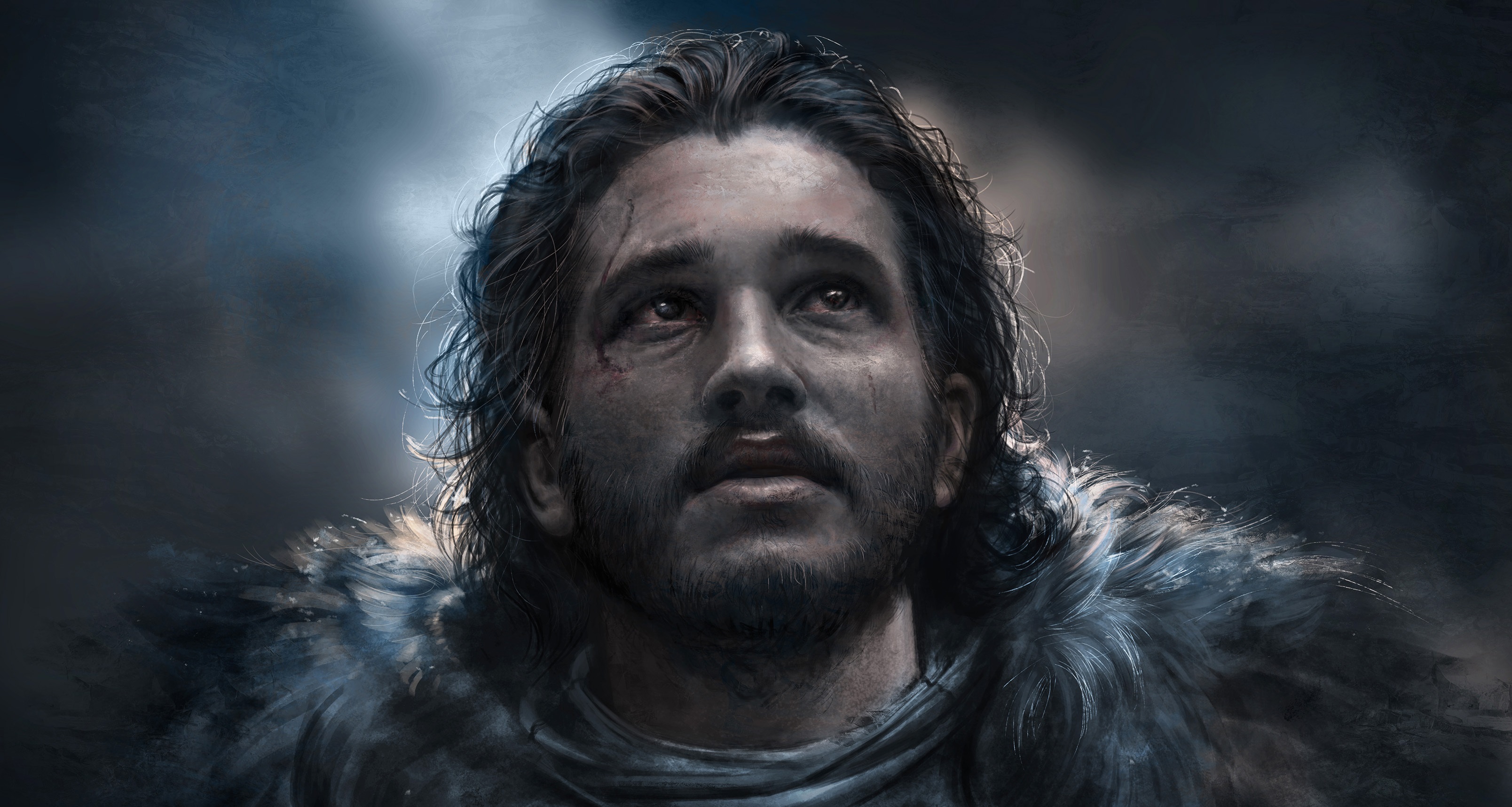 Jon Snow Minimalism Art Wallpapers