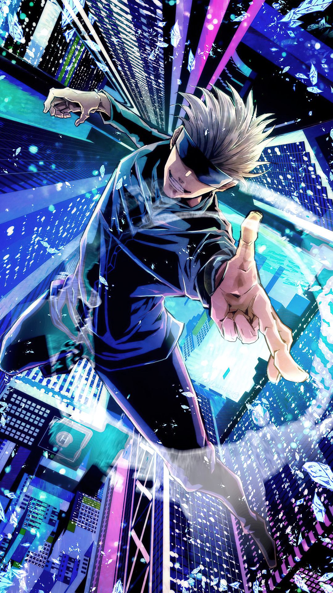 Jujutsu Kaisen And Satoru Gojo Art Wallpapers