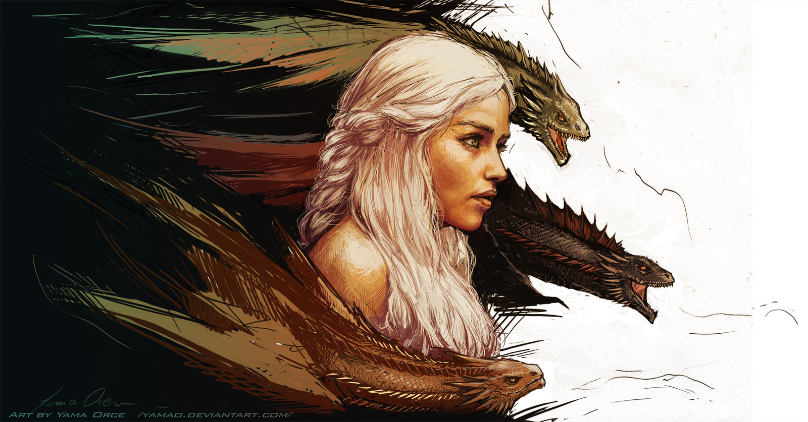 Khaleesi Fan Art Wallpapers