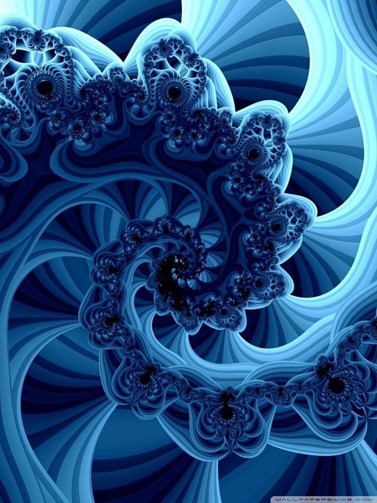 Kind Of Blue Fractal Wallpapers