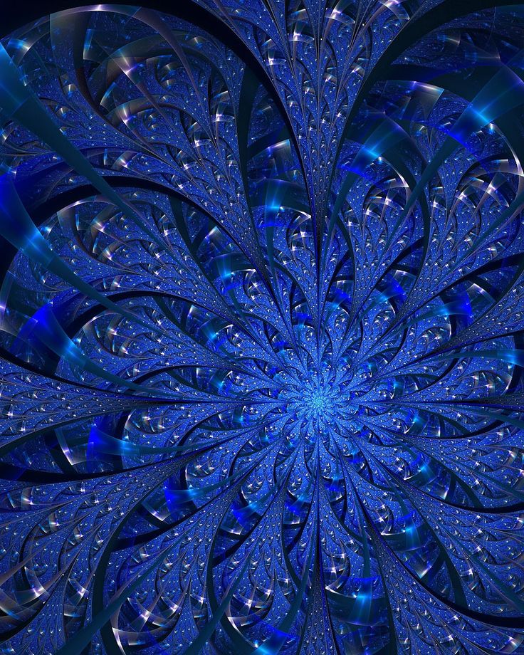 Kind Of Blue Fractal Wallpapers