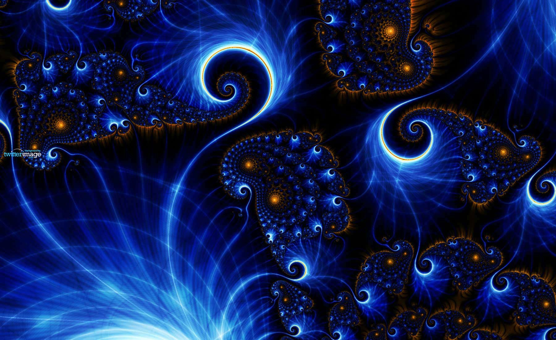 Kind Of Blue Fractal Wallpapers