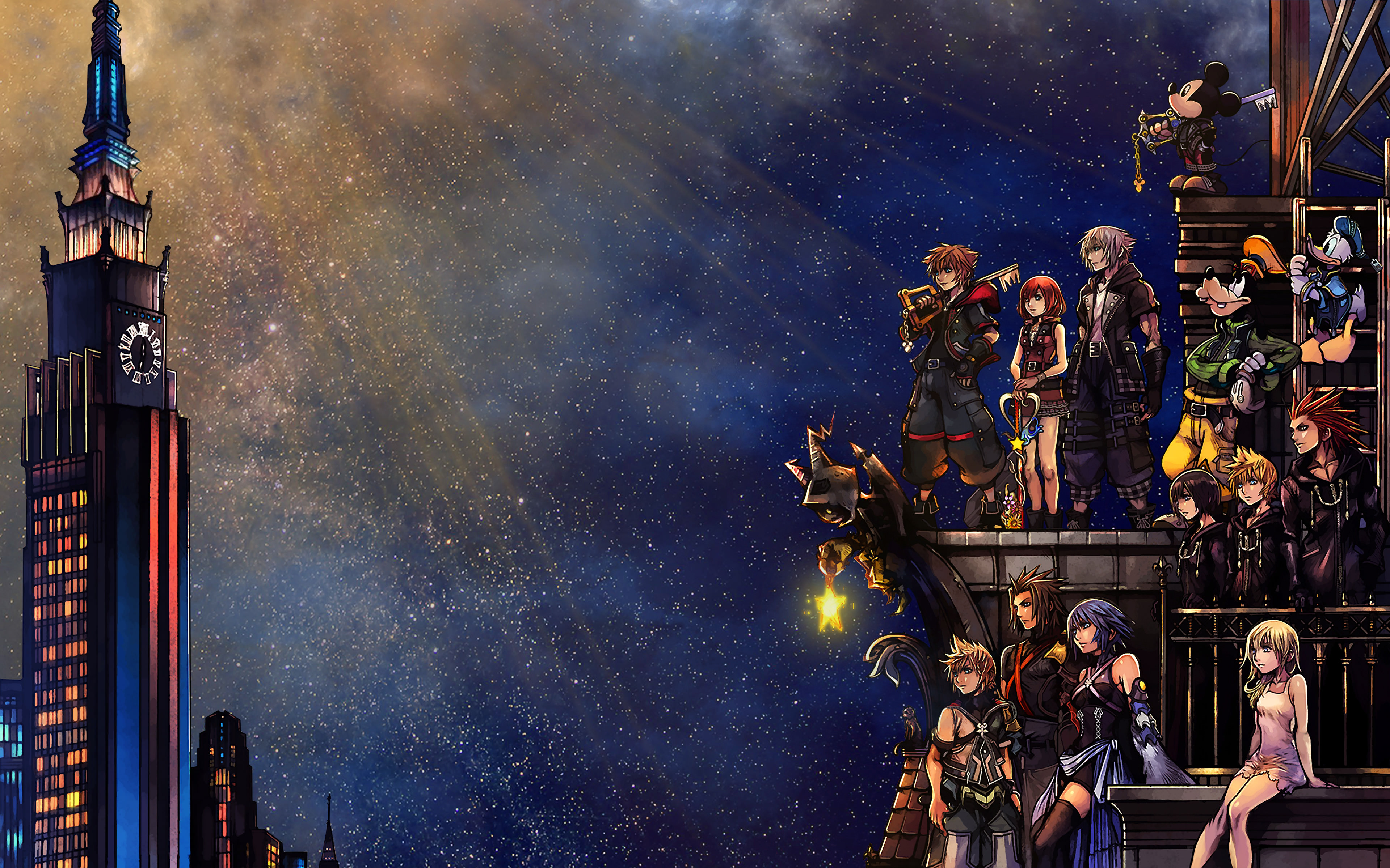 Kingdom Hearts Iii Game Art Wallpapers