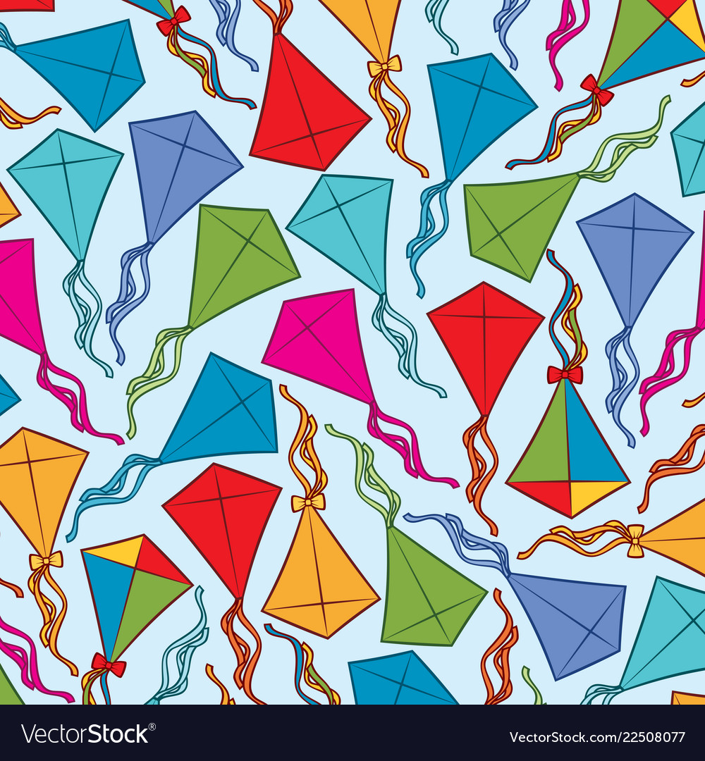 Kite Colorful Pattern Wallpapers