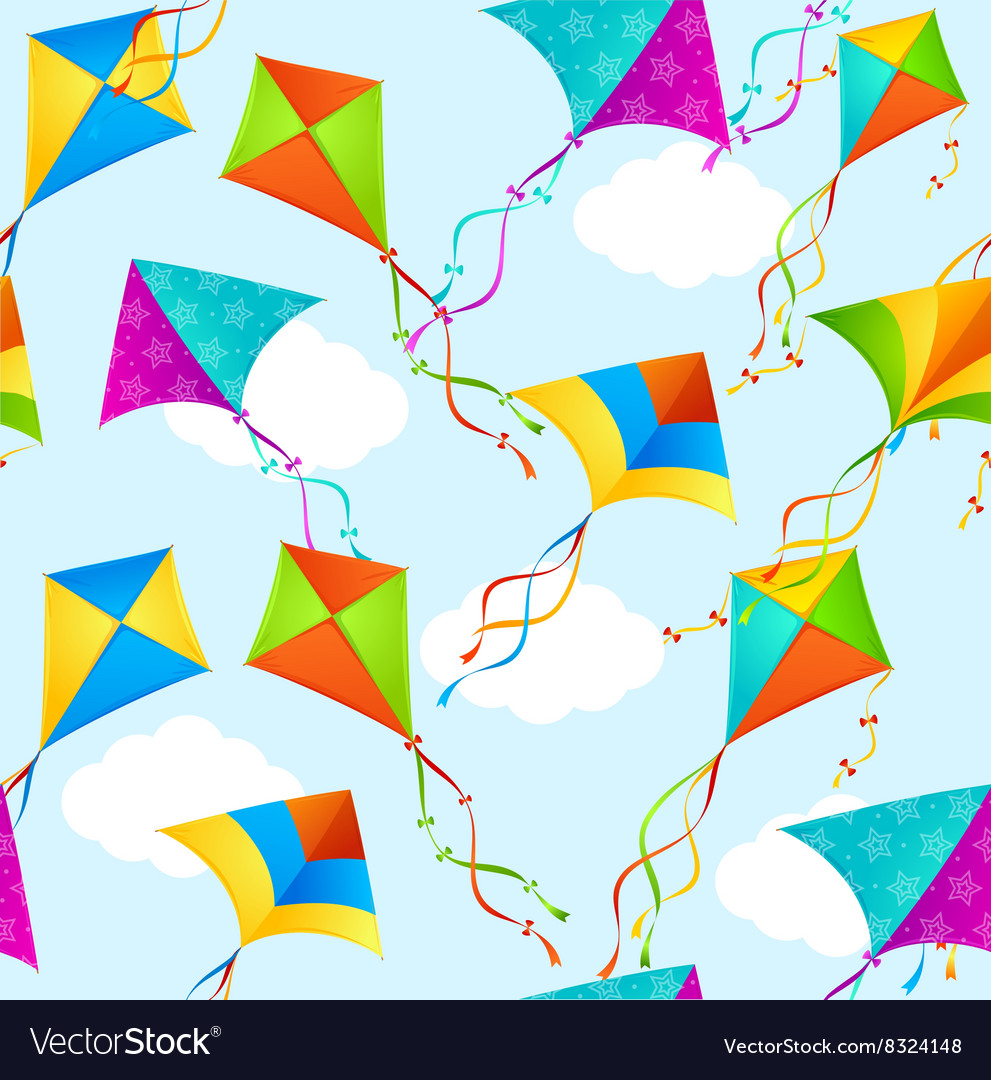 Kite Colorful Pattern Wallpapers