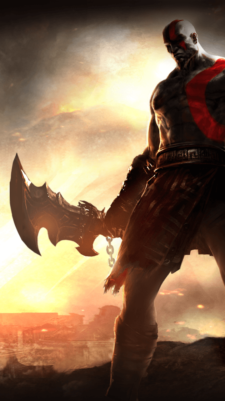 Kratos Cool God Of War Art Wallpapers