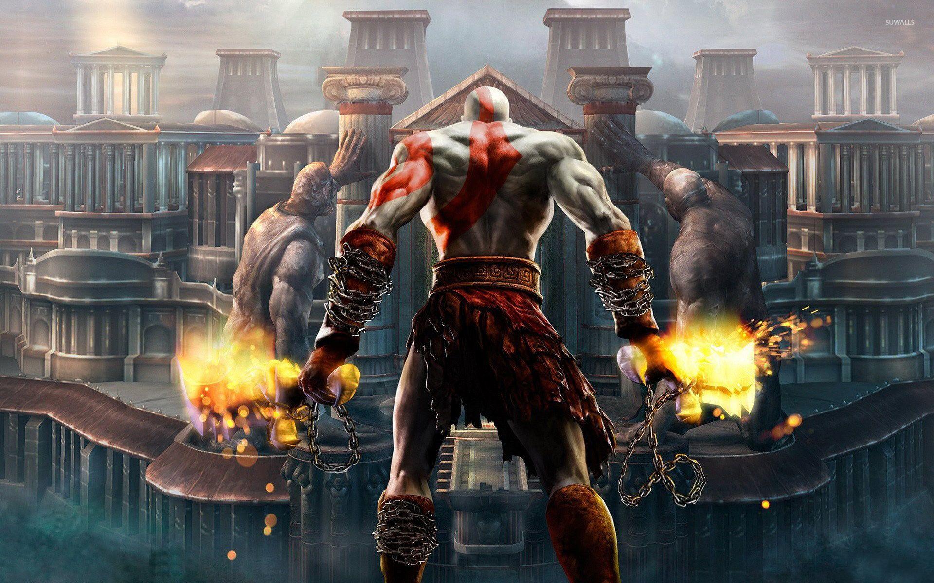 Kratos Cool God Of War Art Wallpapers