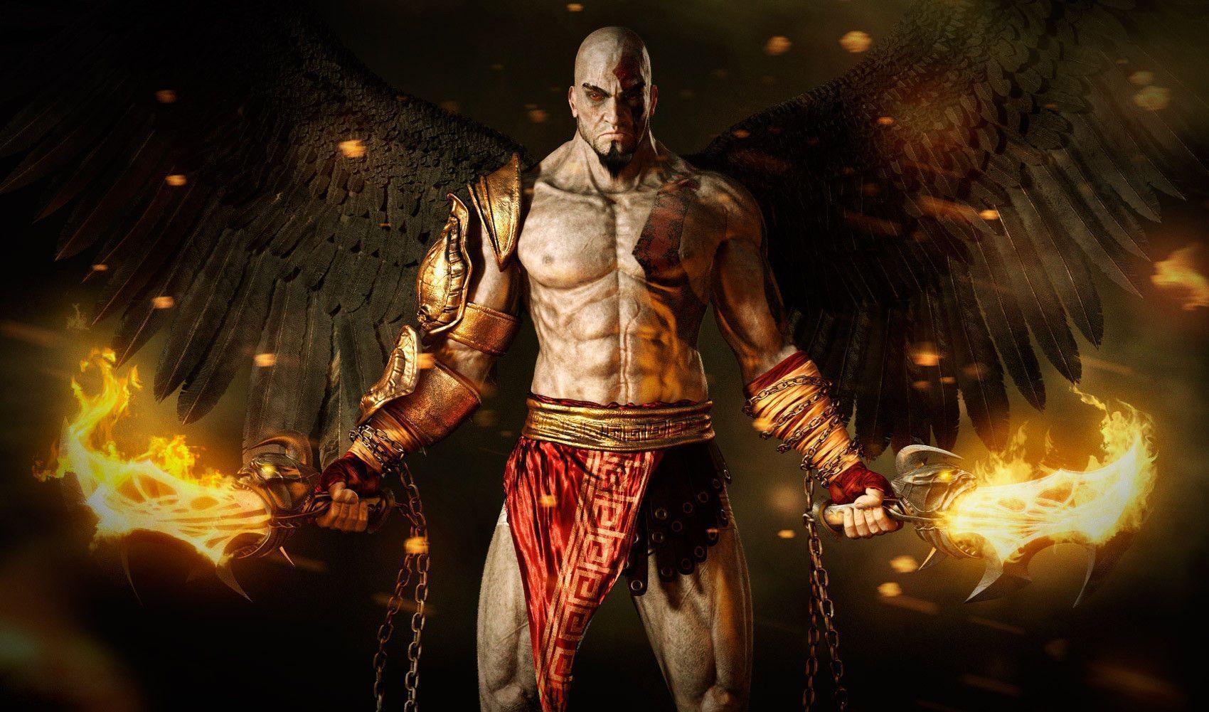 Kratos Cool God Of War Art Wallpapers