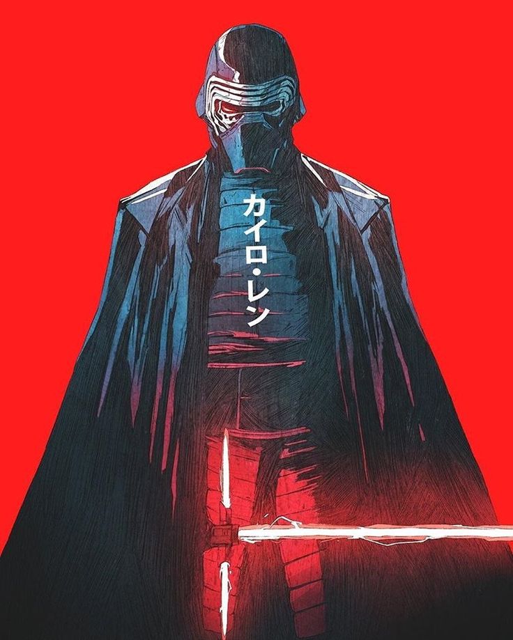 Kylo Ren Star Wars Neon Art Wallpapers