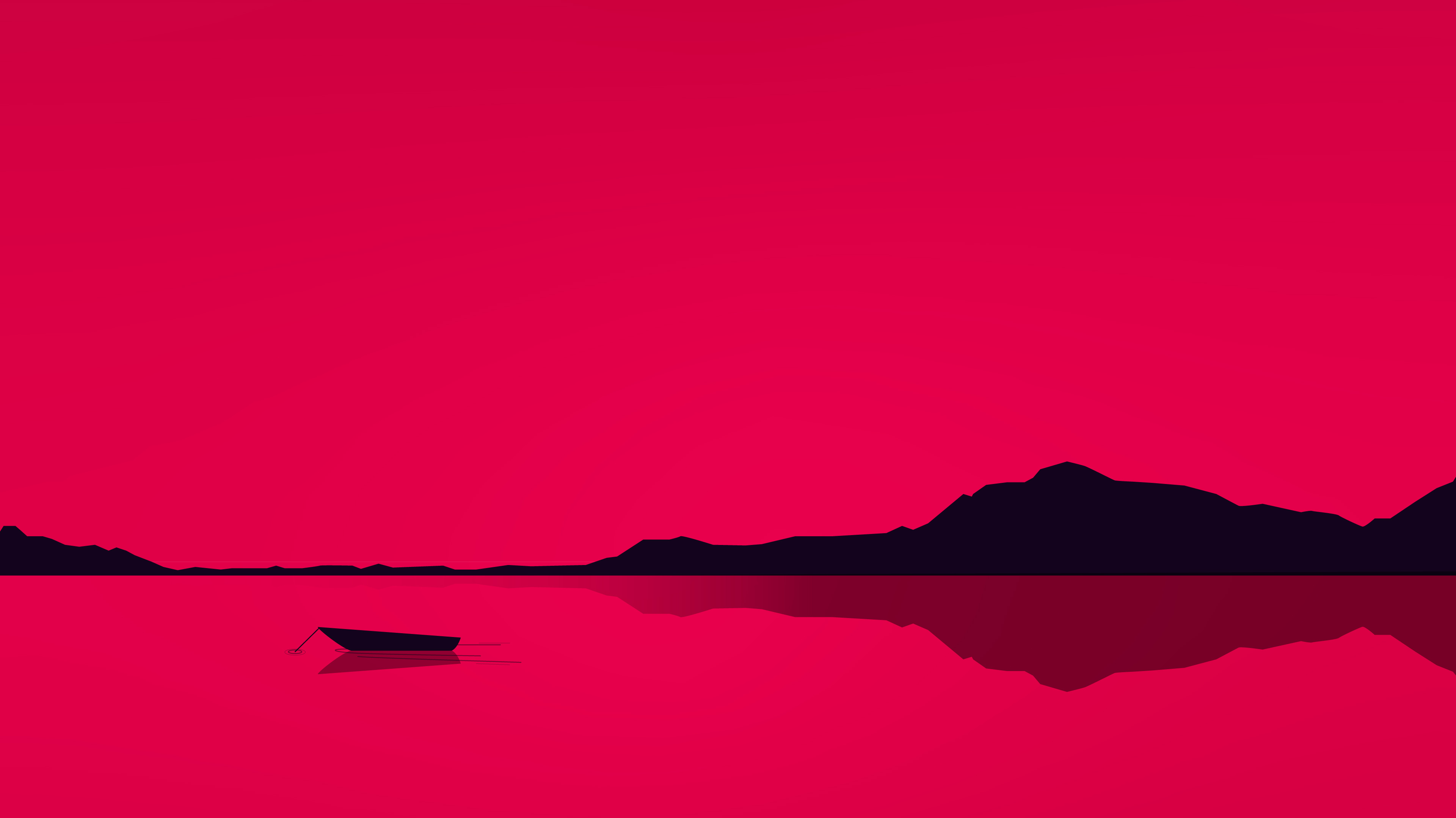 Lake Minimalist Wallpapers