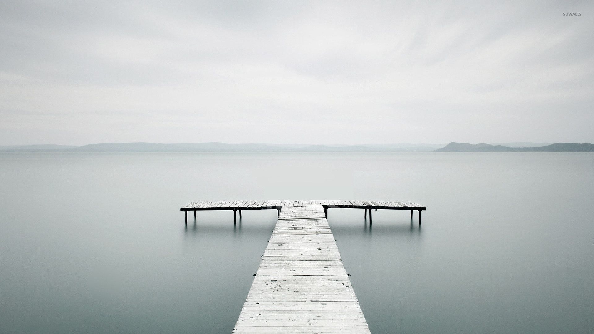 Lake Minimalist Wallpapers