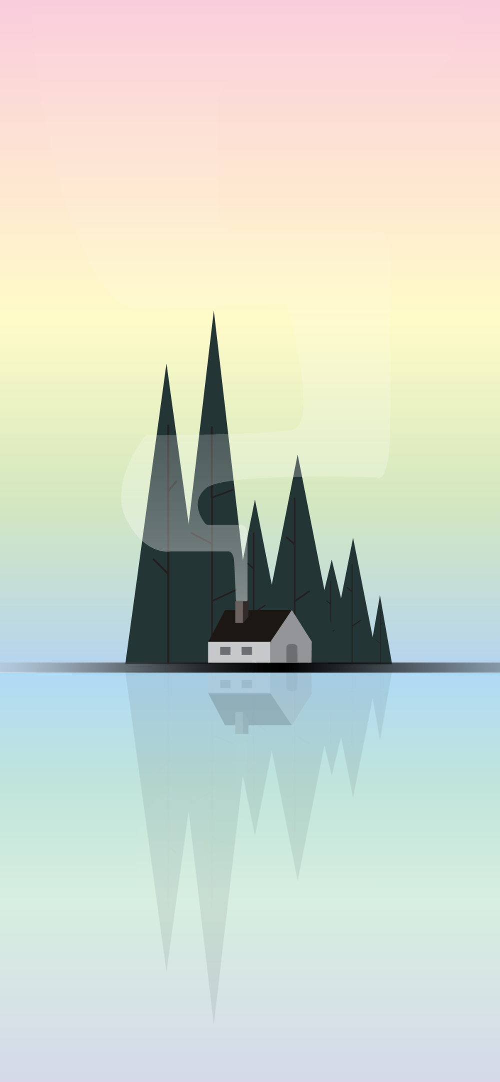 Lake Minimalist Wallpapers