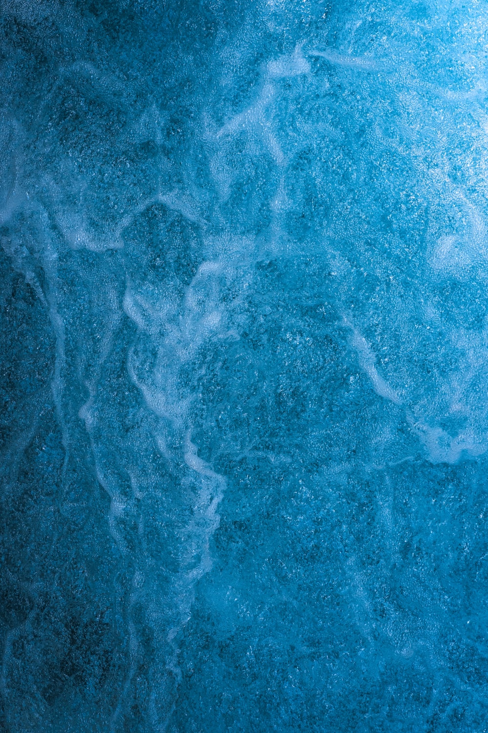 Leather Texture Blue Wallpapers