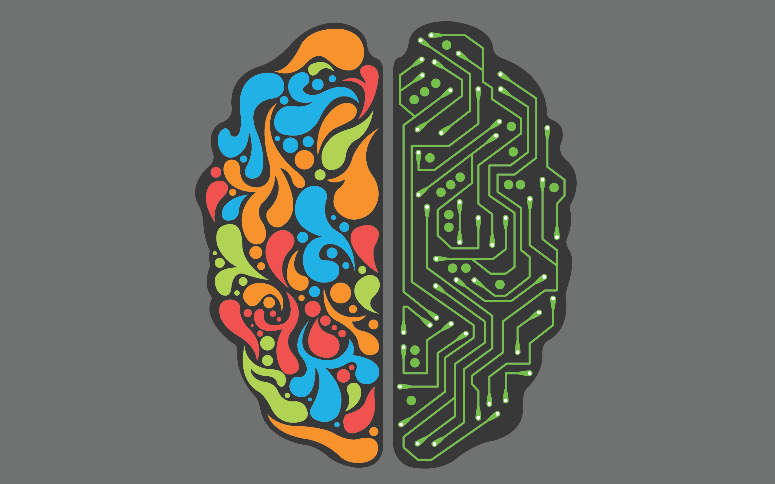 Left &Amp; Right Brain Hd Cool Wallpapers