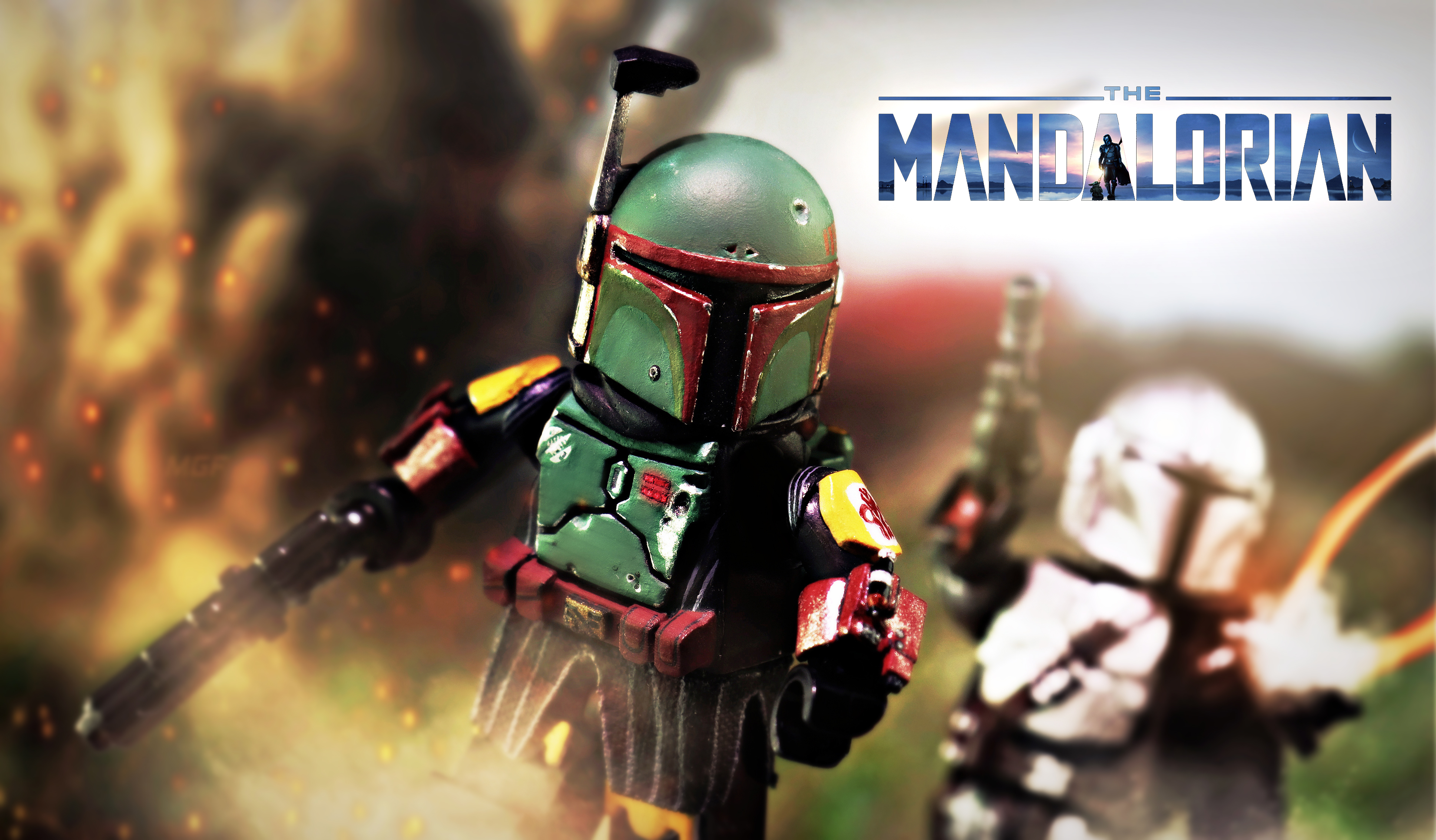 Lego Boba Fett Mandalorian Wallpapers