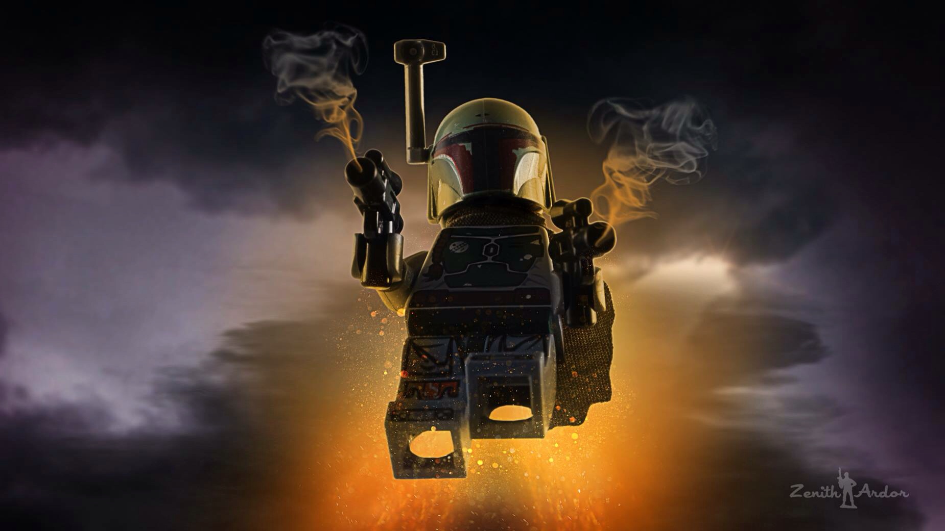 Lego Boba Fett Mandalorian Wallpapers