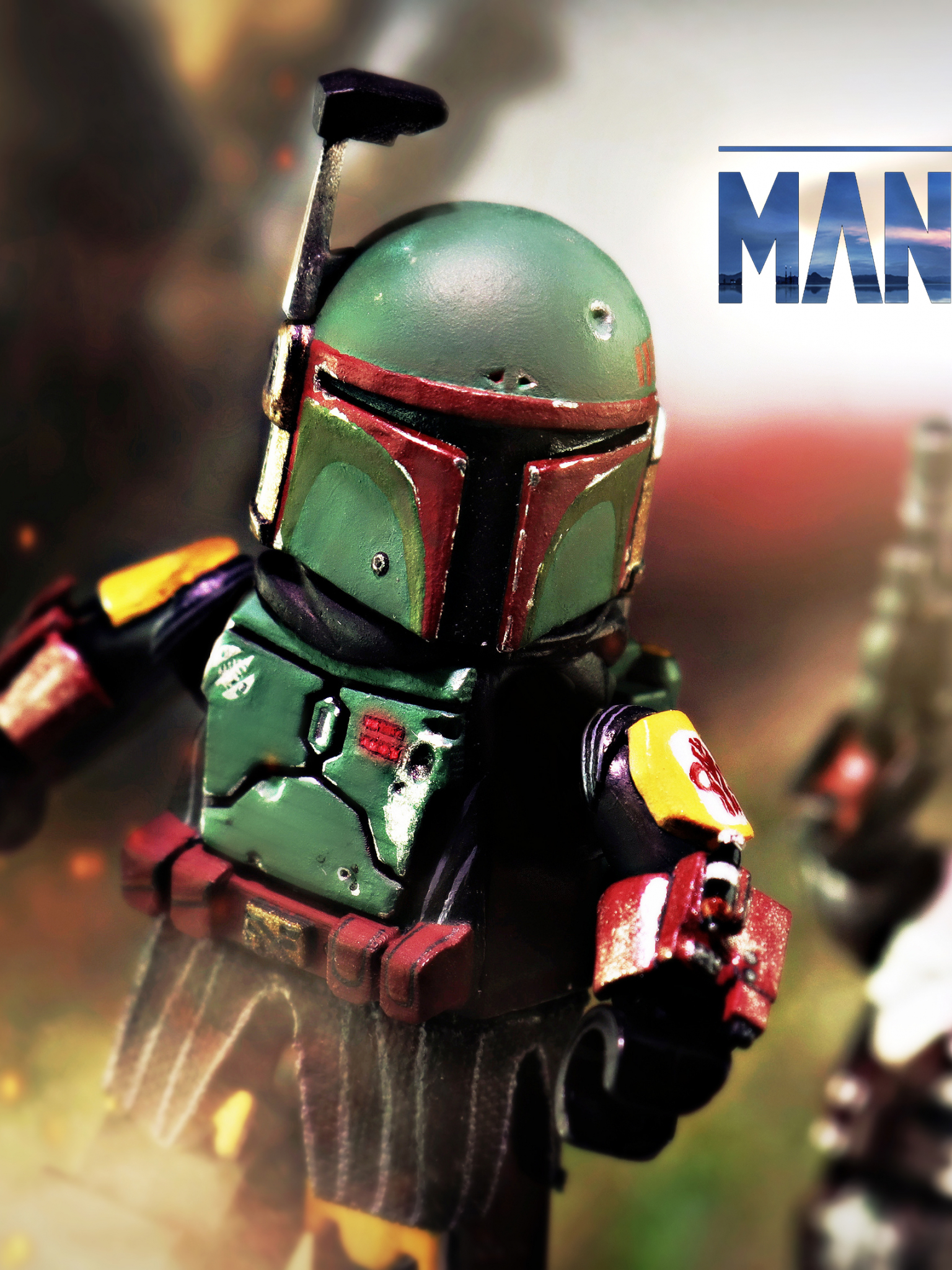 Lego Boba Fett Mandalorian Wallpapers