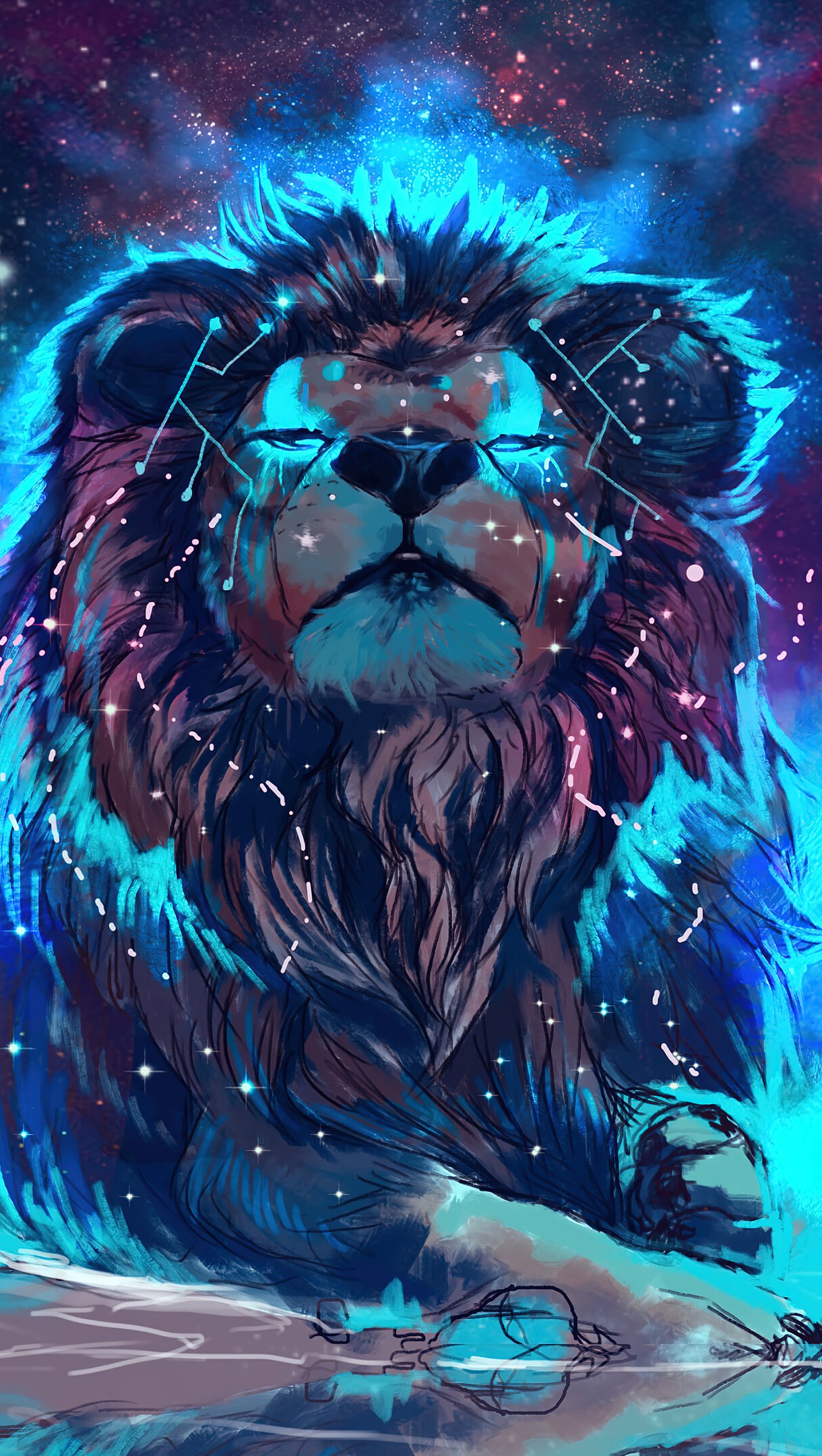 Lion Art Wallpapers