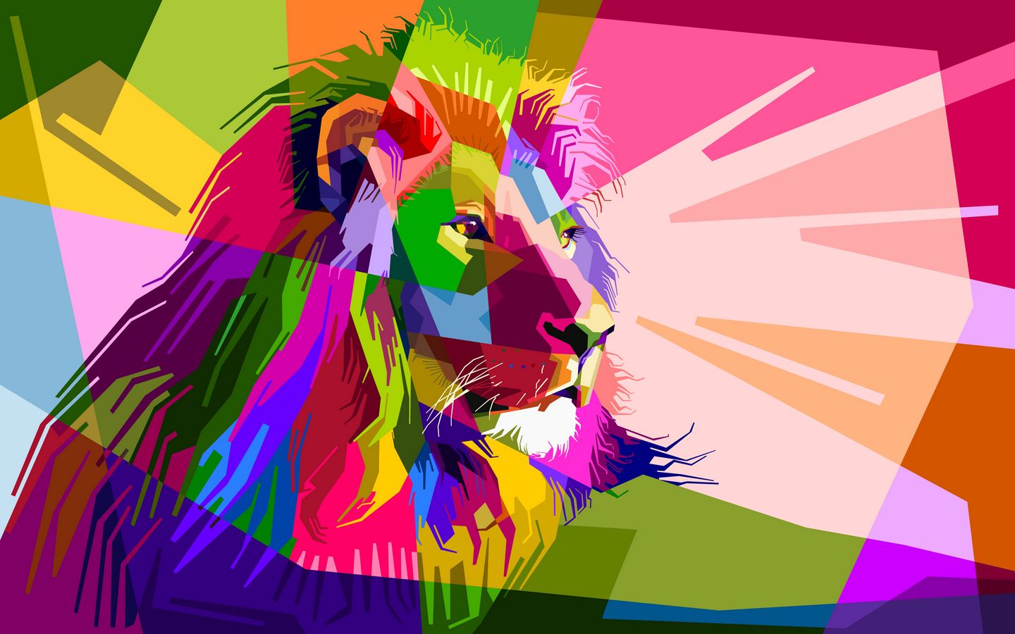 Lion Art Wallpapers