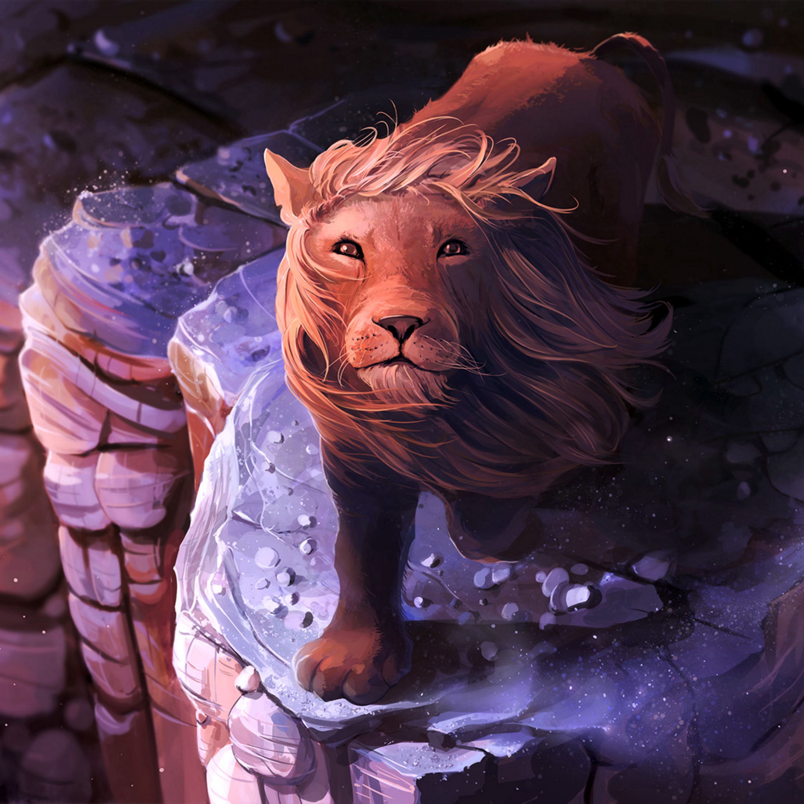 Lion Art Wallpapers