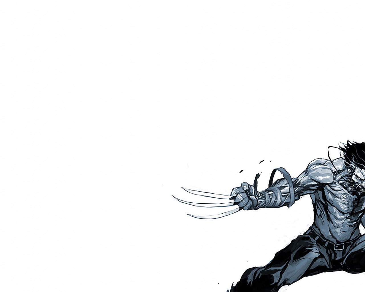 Logan Wolverine Minimal Wallpapers