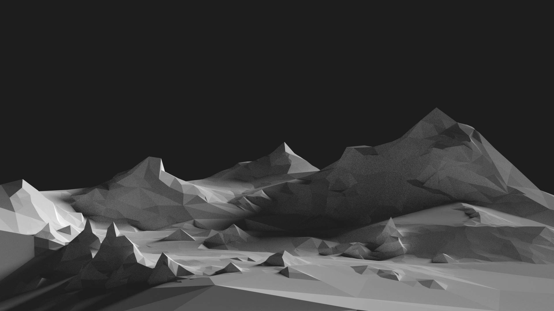 Low Poly Mountains Wallpapers