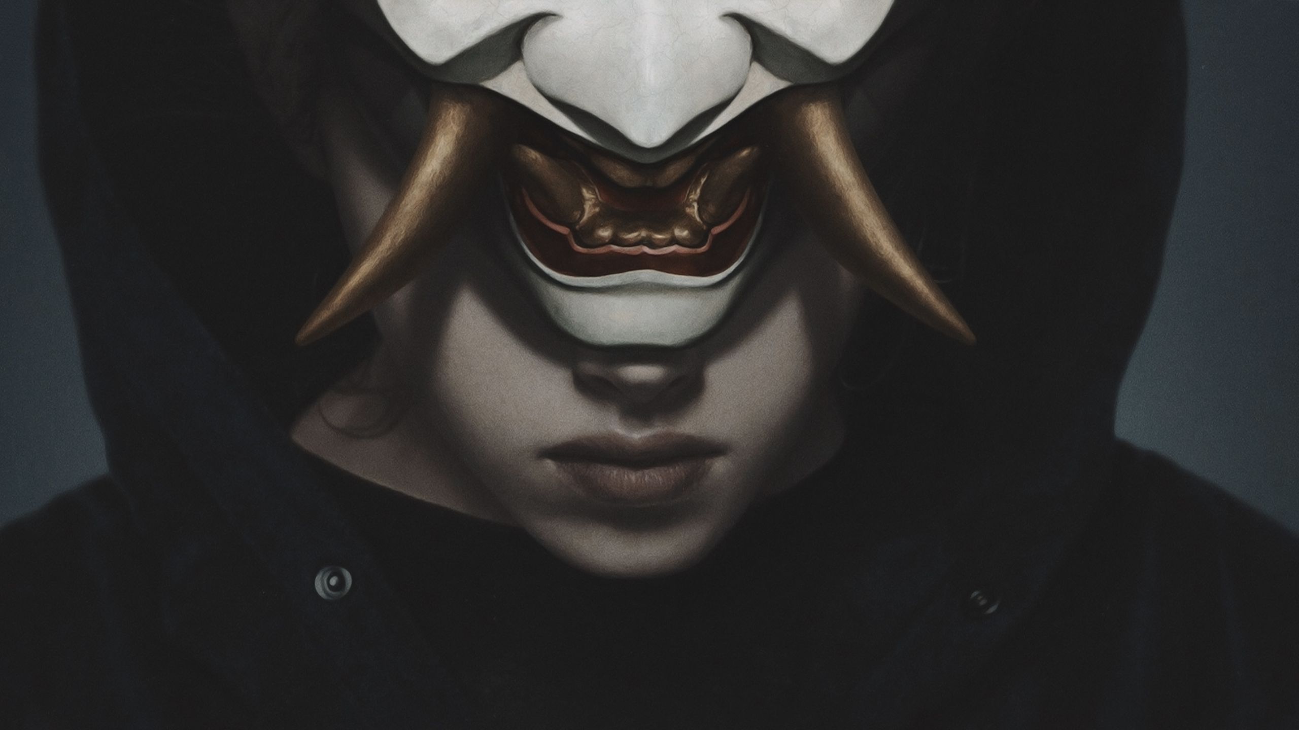 Mask Samurai Digital Art Wallpapers