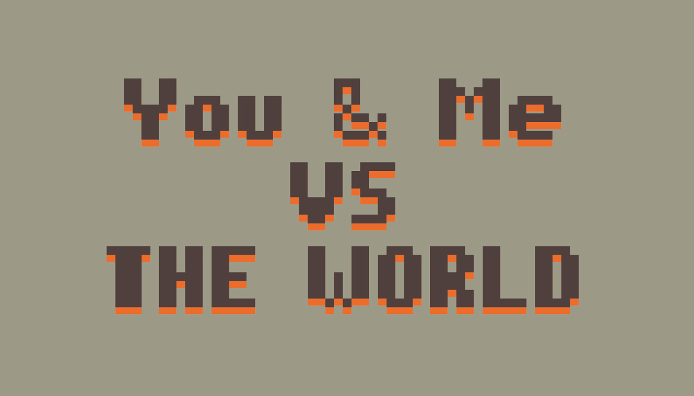 Me Vs World Illustration Wallpapers