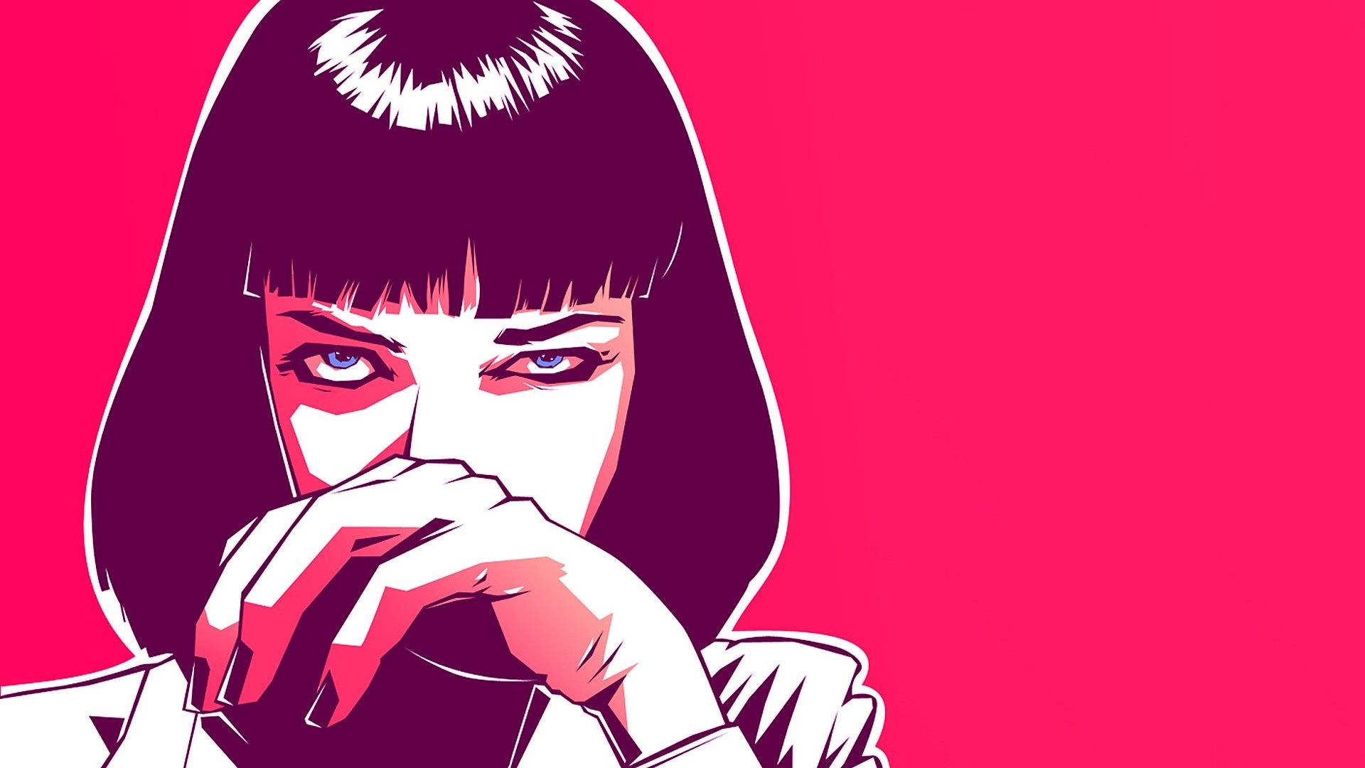 Mia Wallace Pulp Fiction Movie Artwork Wallpapers