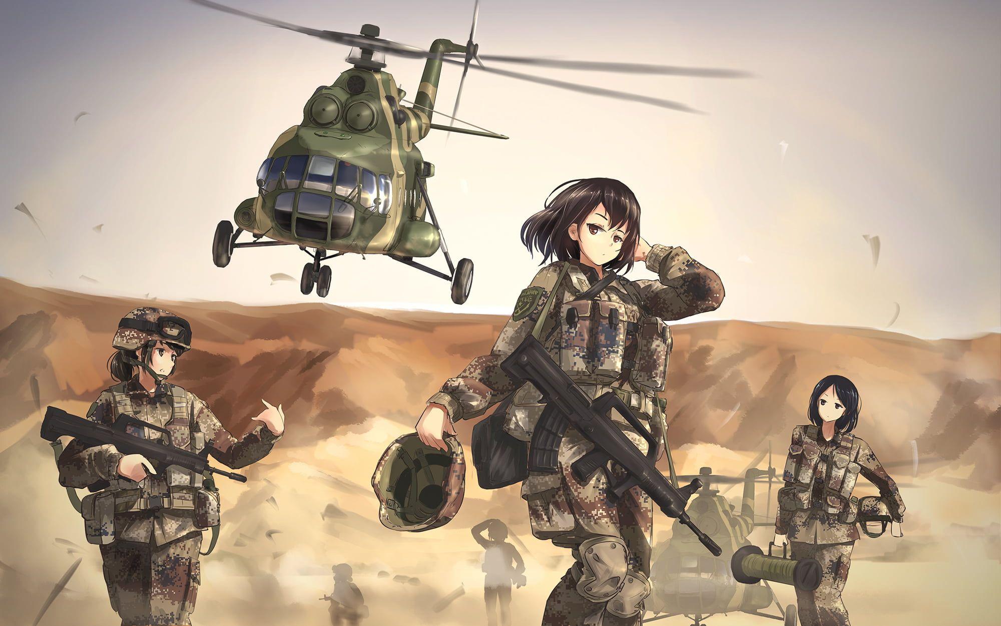 Military Woman 4K Wallpapers