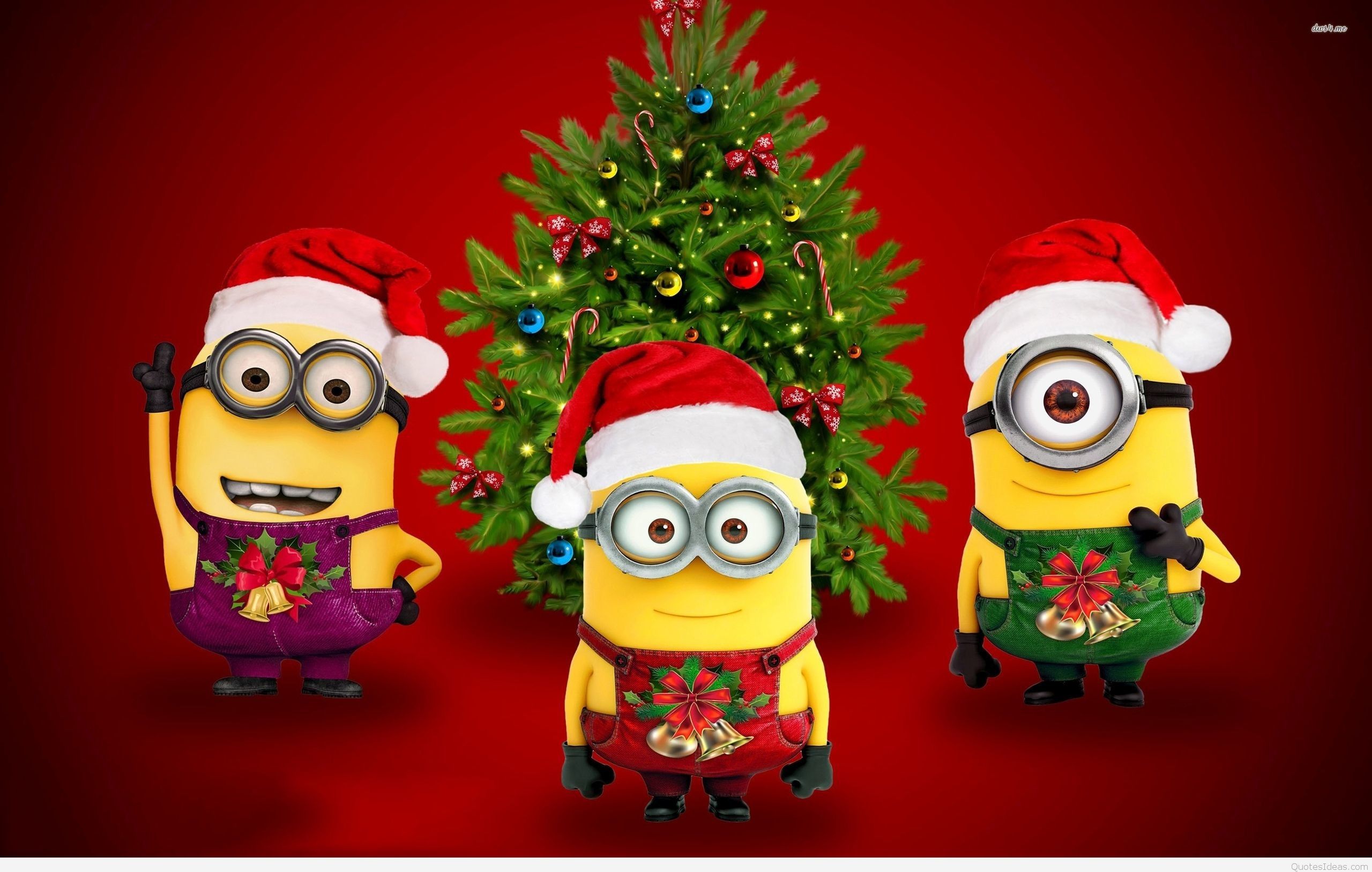 Minions Christmas Day Wallpapers