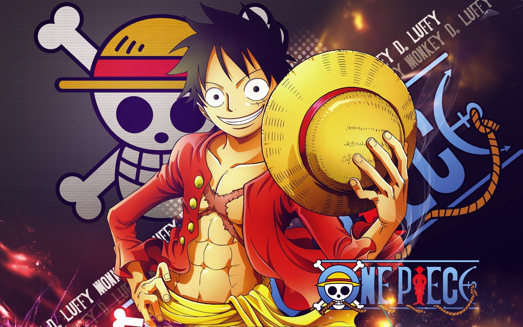 Monkey D Luffy One Piece Art Wallpapers