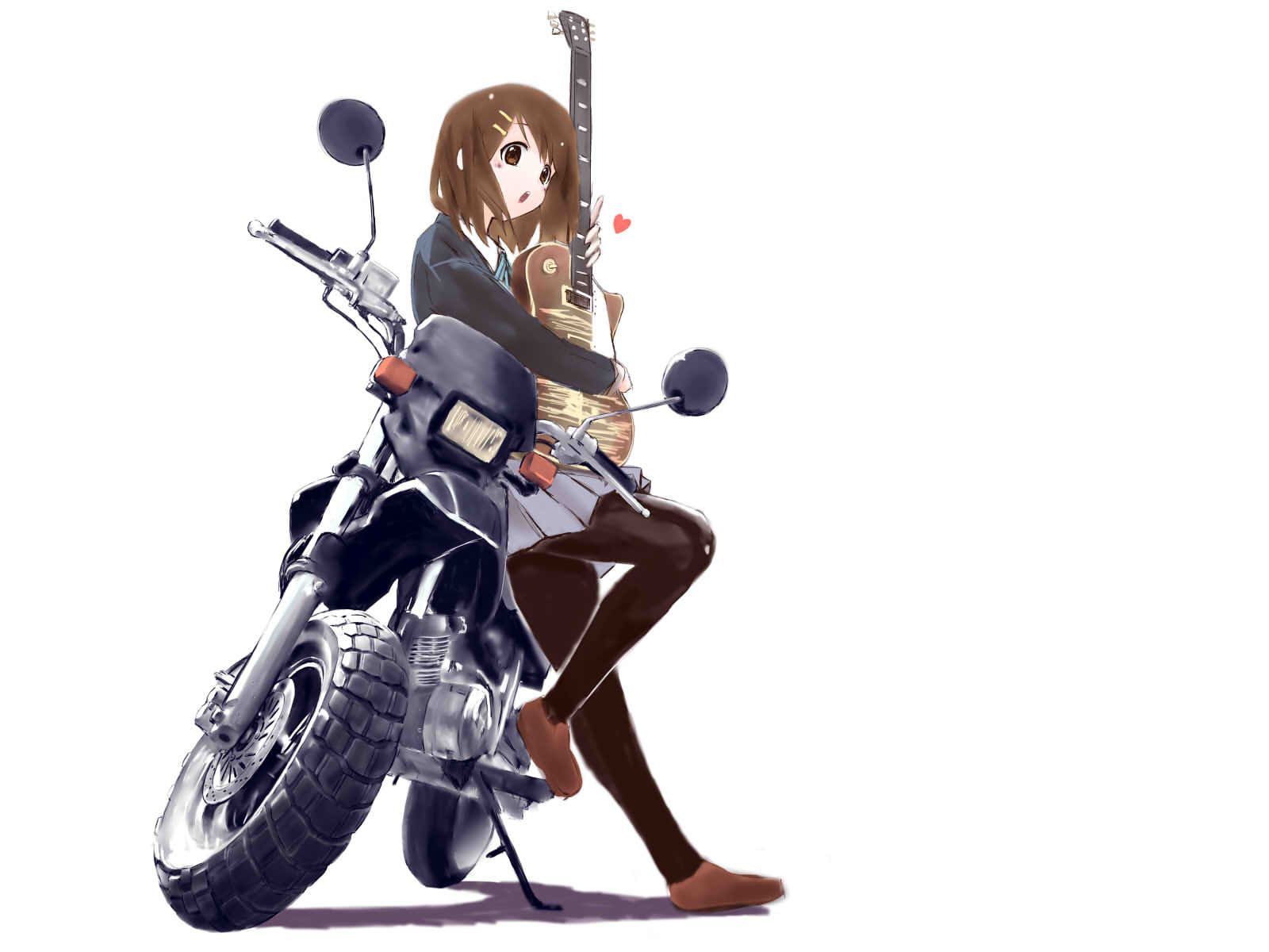 Motorcycle Futuristic Women Rider Wallpapers