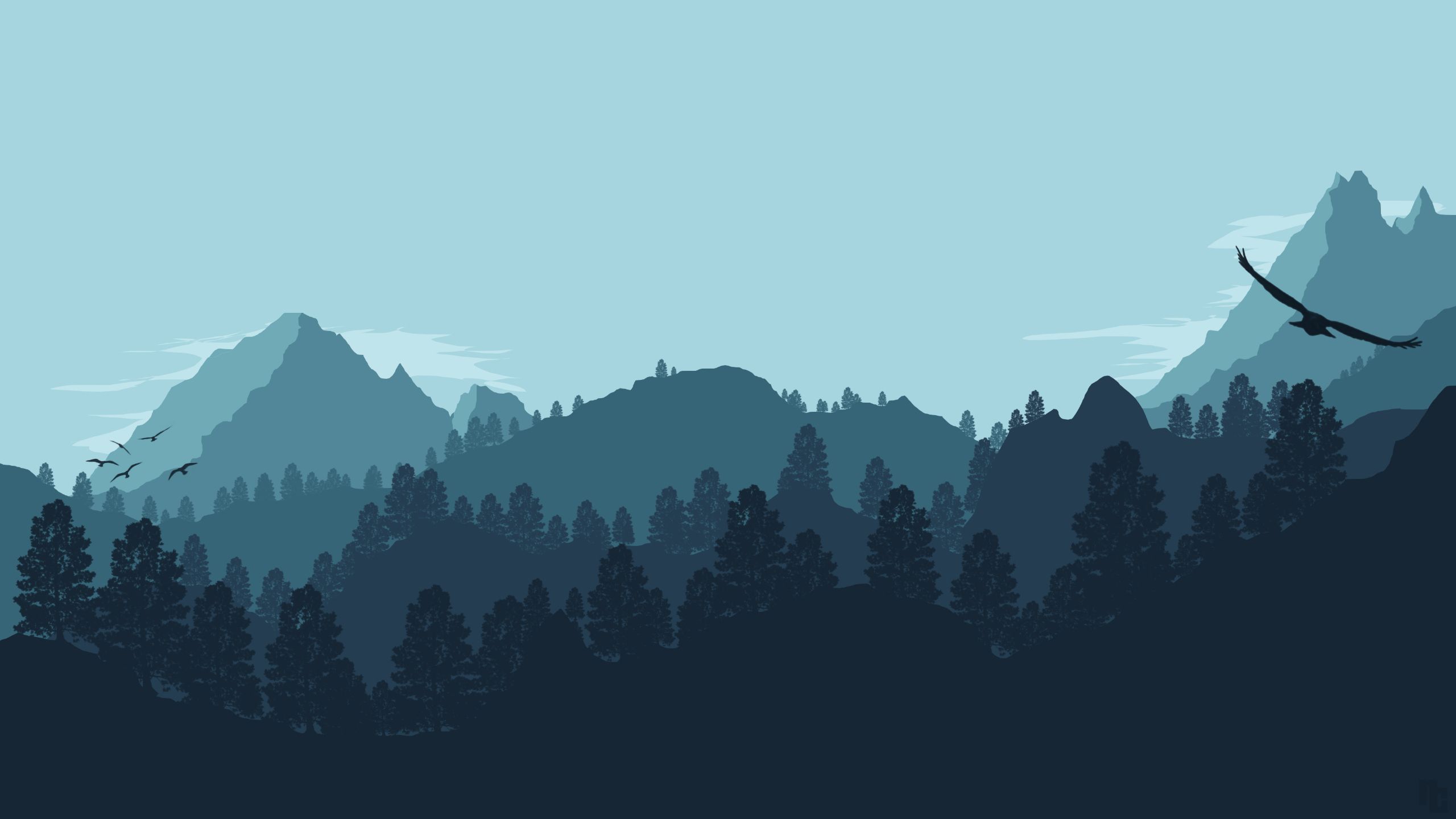 Mountains Digital Art Wallpapers