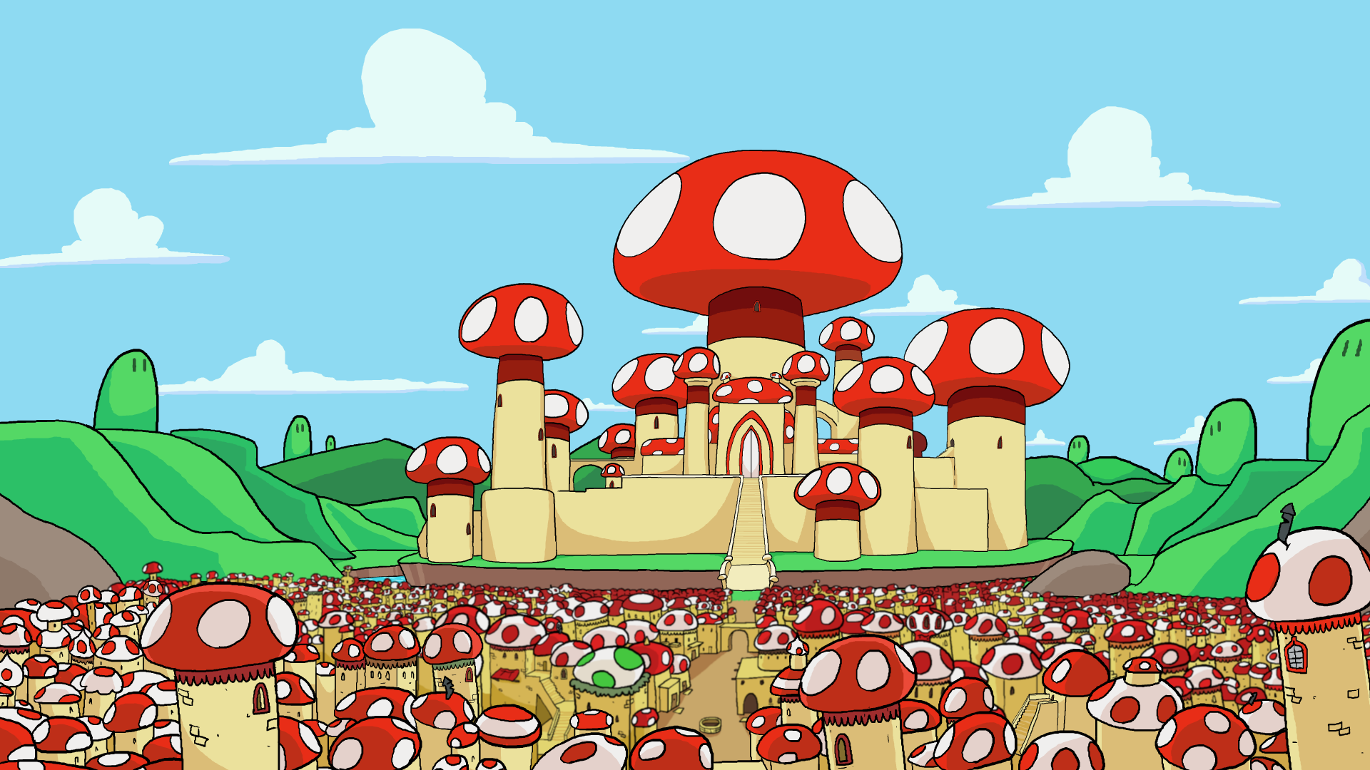 Mouse Mushroom Kingdom Wallpapers