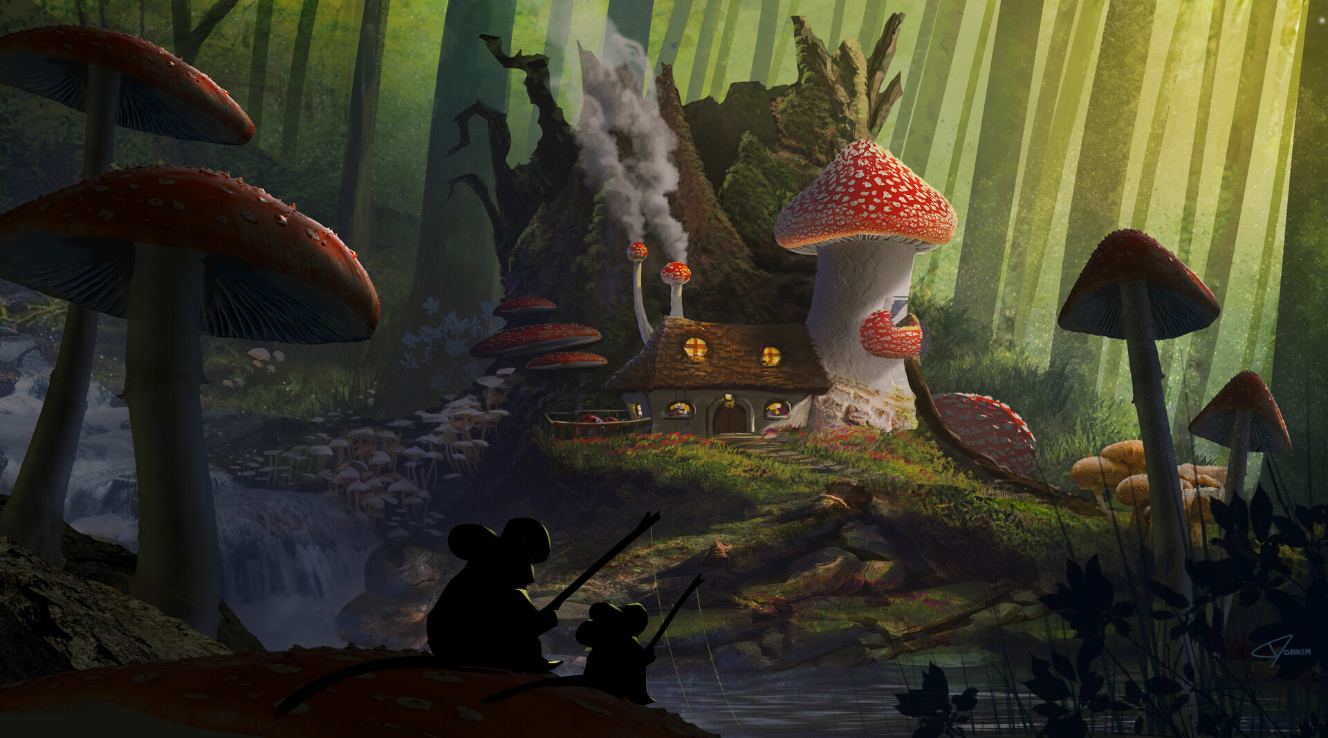 Mouse Mushroom Kingdom Wallpapers